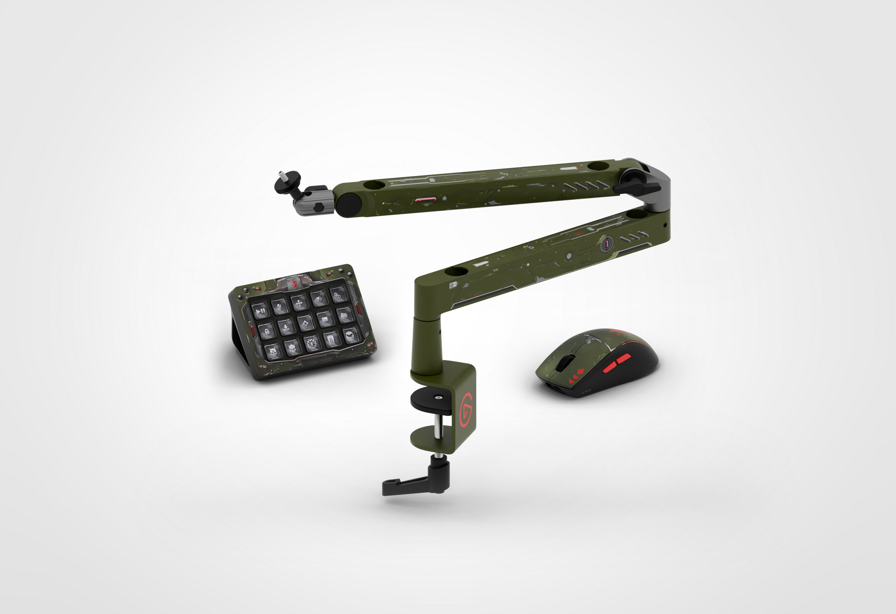 Doom Warrior Bundle - Control, Mount and Mouse