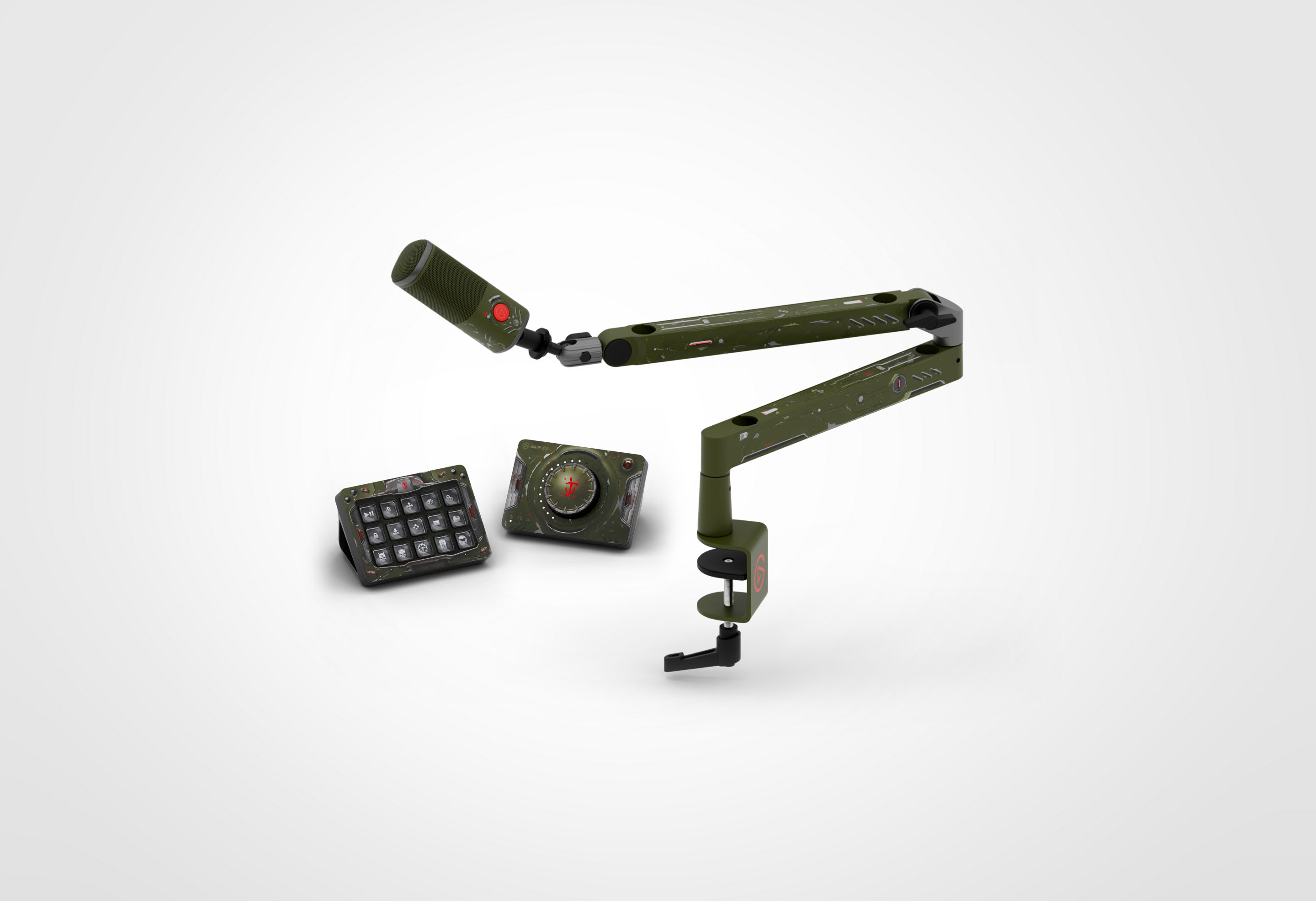 Doom Elite Bundle - Control, Interface, Mic and Mount