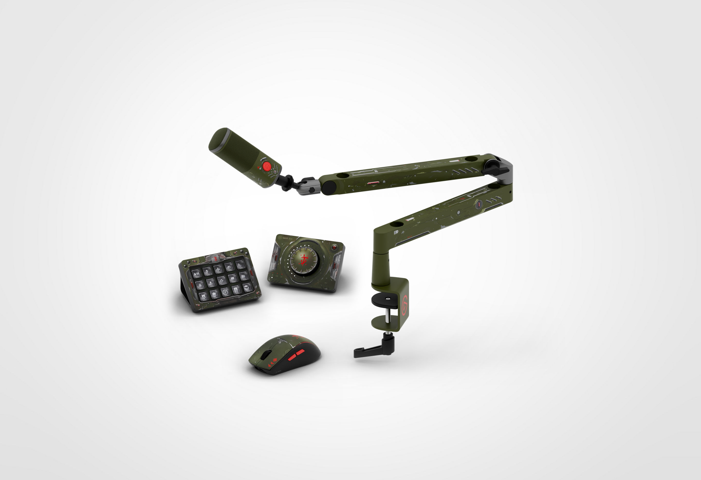 Doom Ultra-Violence Bundle - Control, Interface, Mic, Mount and Mouse