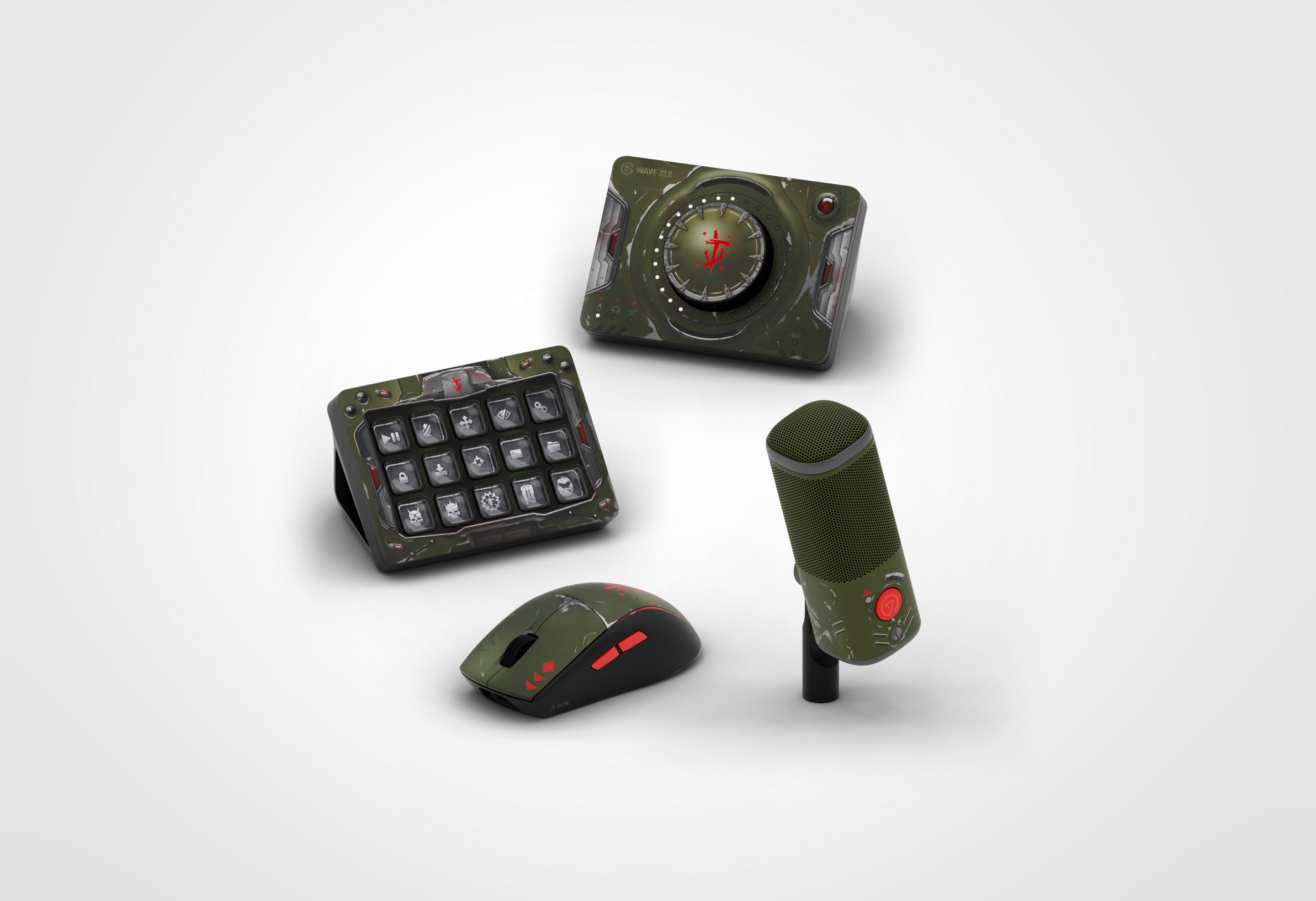 Doom Elite Bundle - Control, Interface, Mic and Mouse