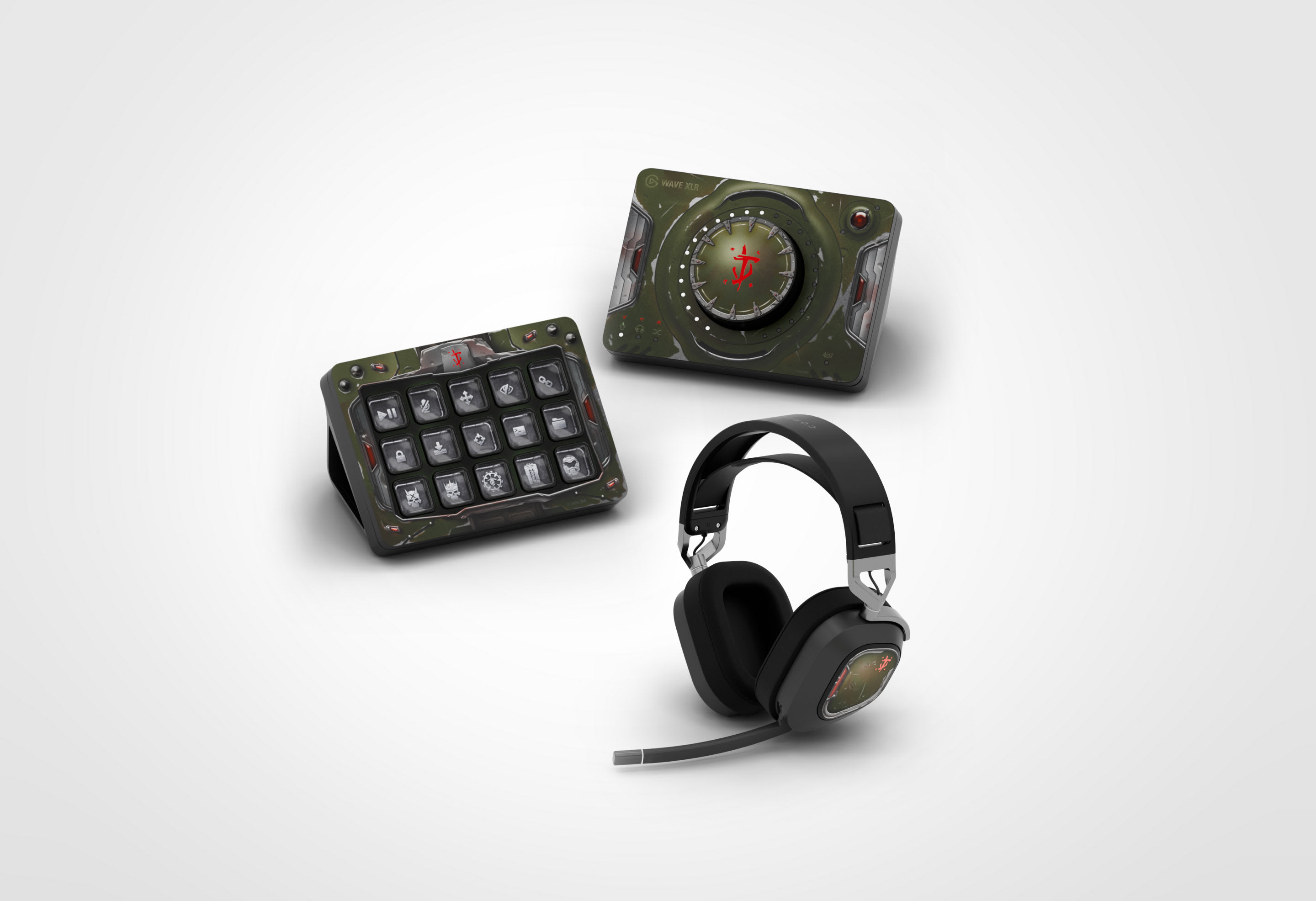 Doom Warrior Bundle - Control, Interface and Headset