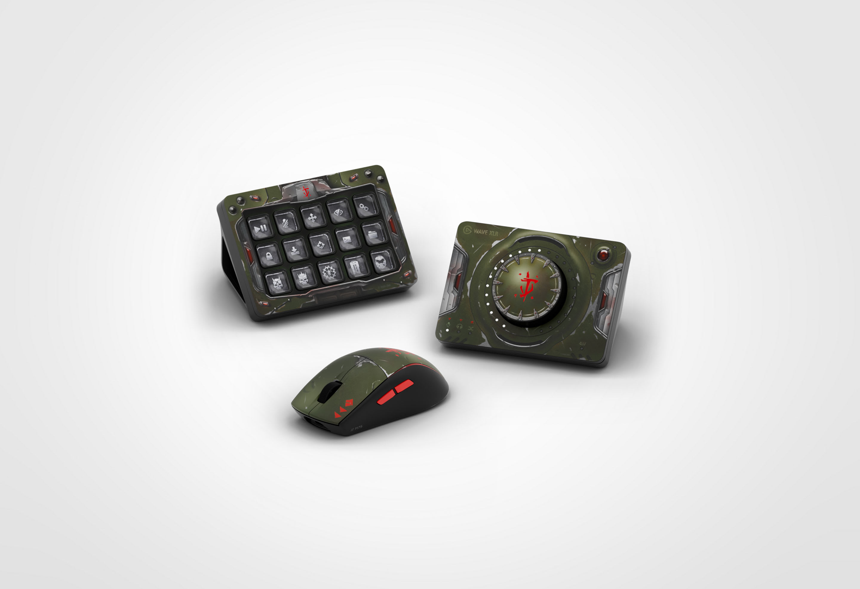 Doom Warrior Bundle - Control, Interface and Mouse