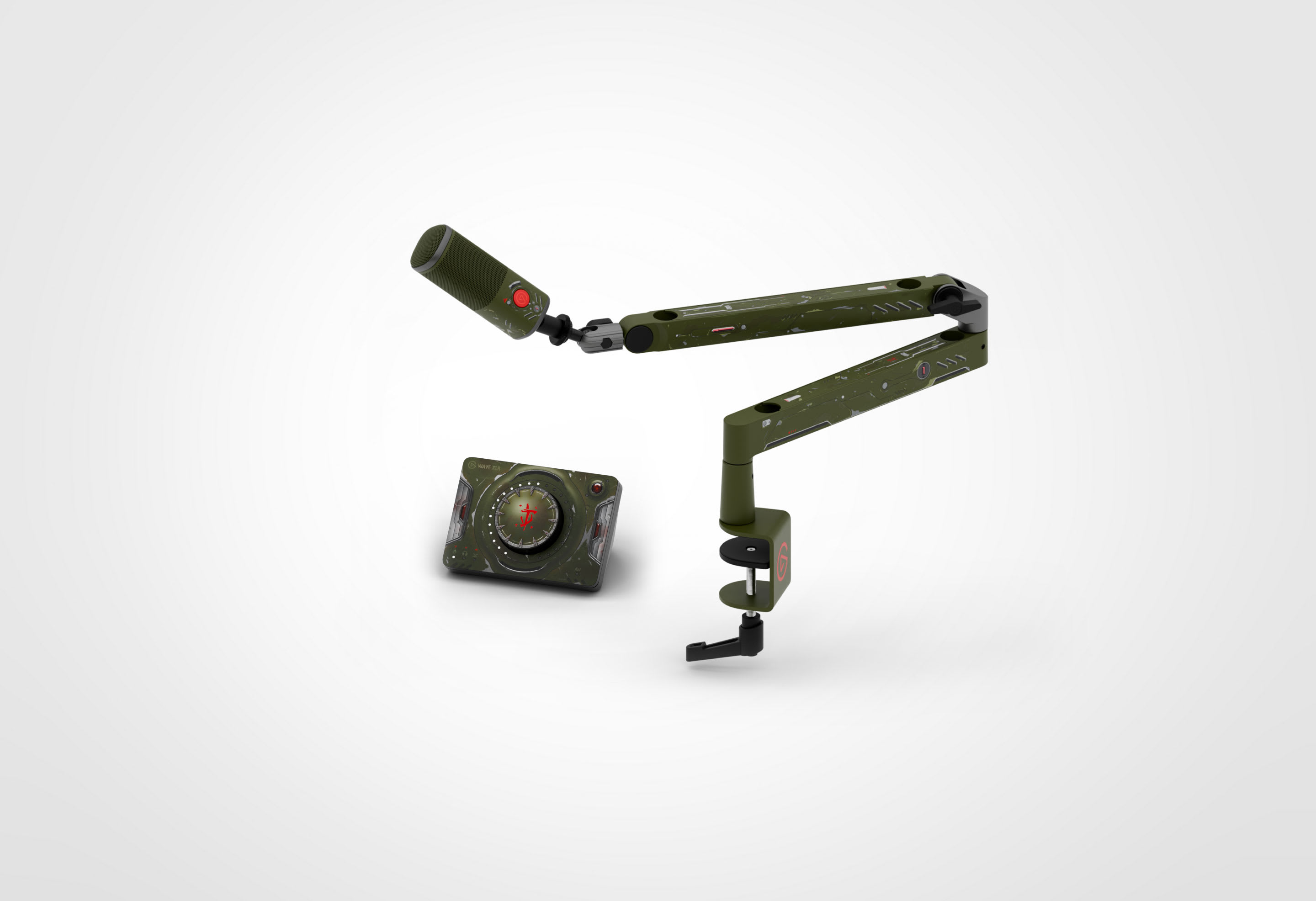 Doom Warrior Bundle - Interface, Mic and Mount