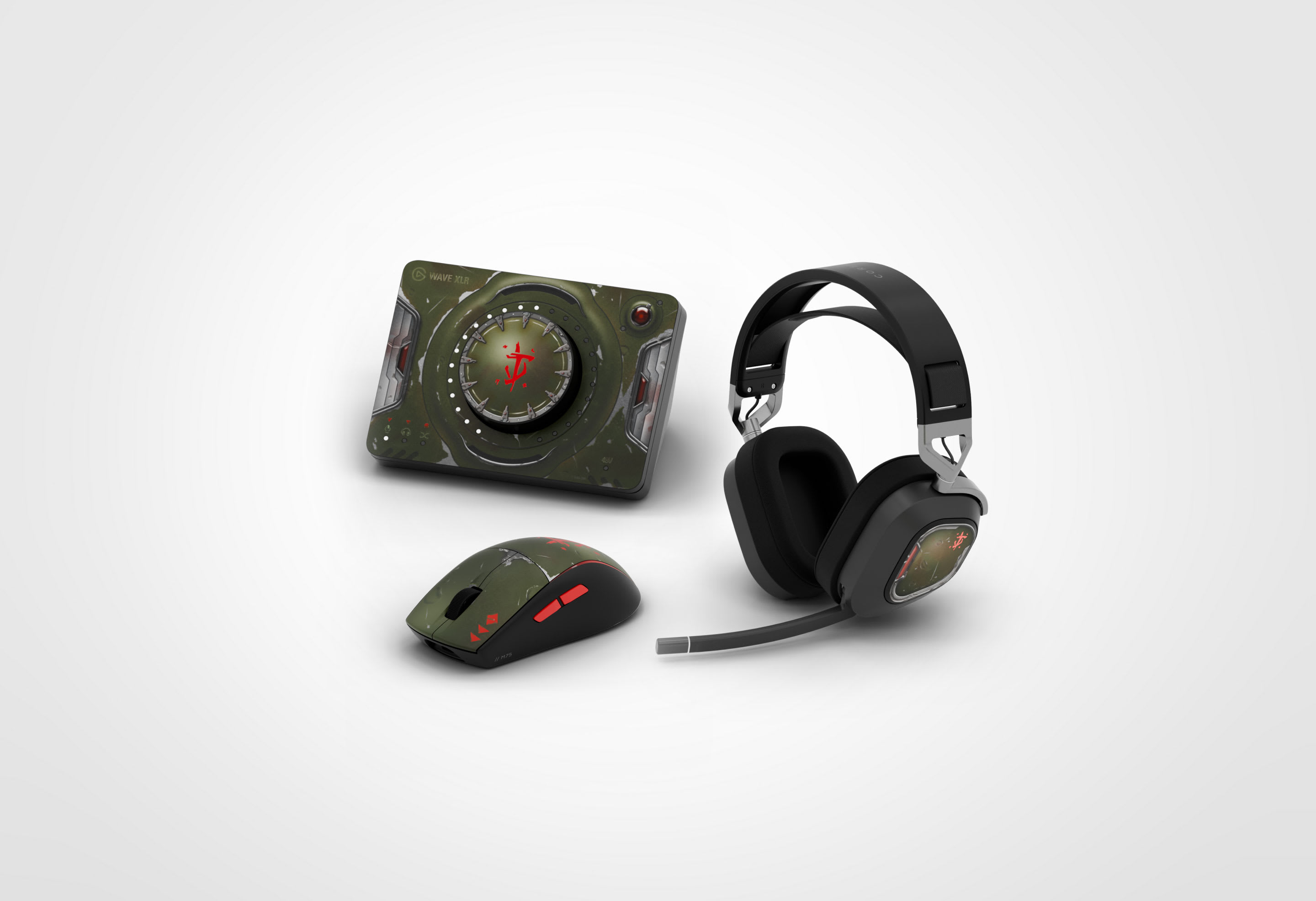 Doom Warrior Bundle - Interface, Headset and Mouse