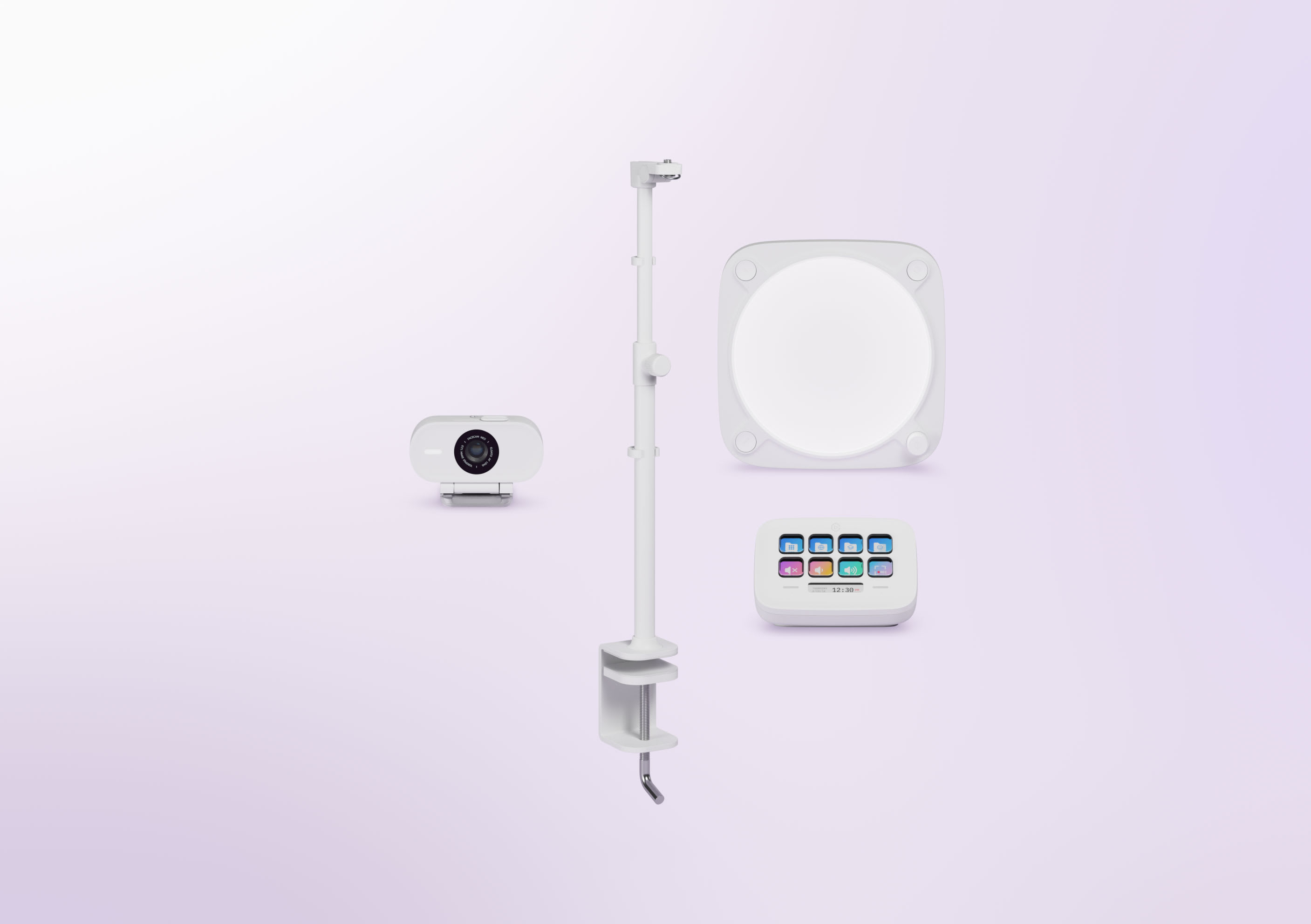 Camera, Control and Light (Clamp) Bundle