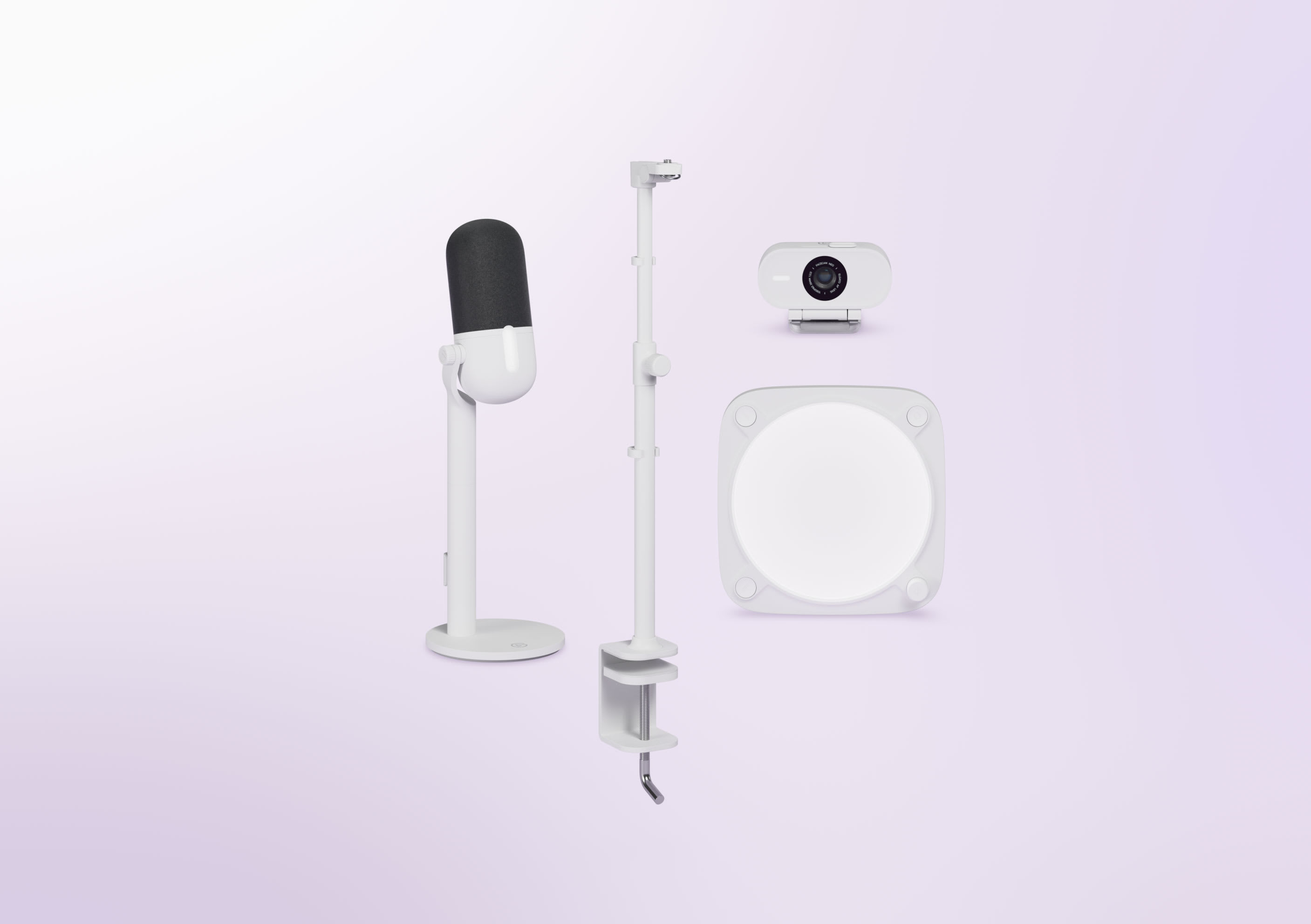 Audio, Camera and Light (Clamp) Bundle