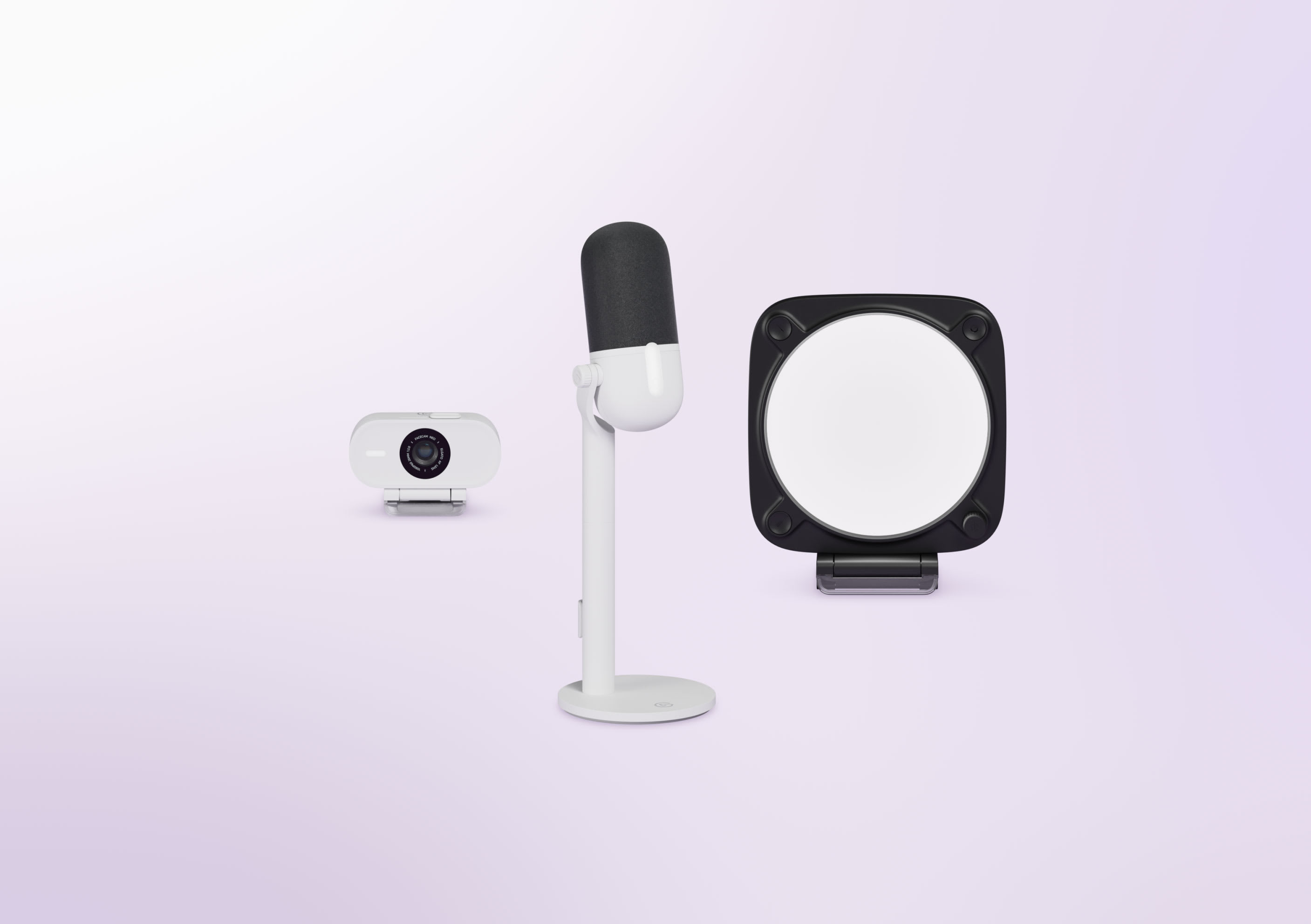 Audio, Camera and Light (Black) Bundle