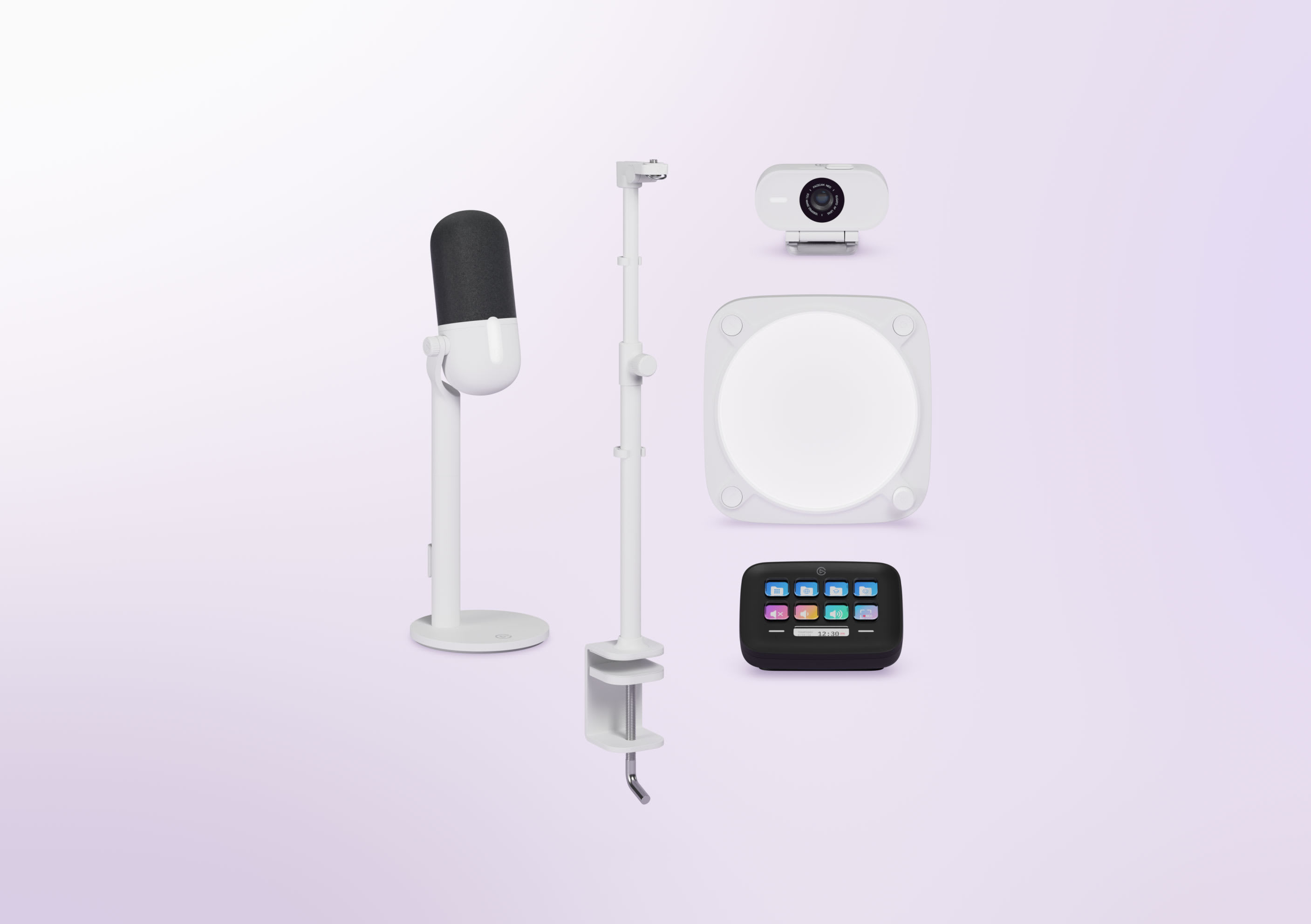 Audio, Camera, Control (Black) and Light (Clamp) Bundle