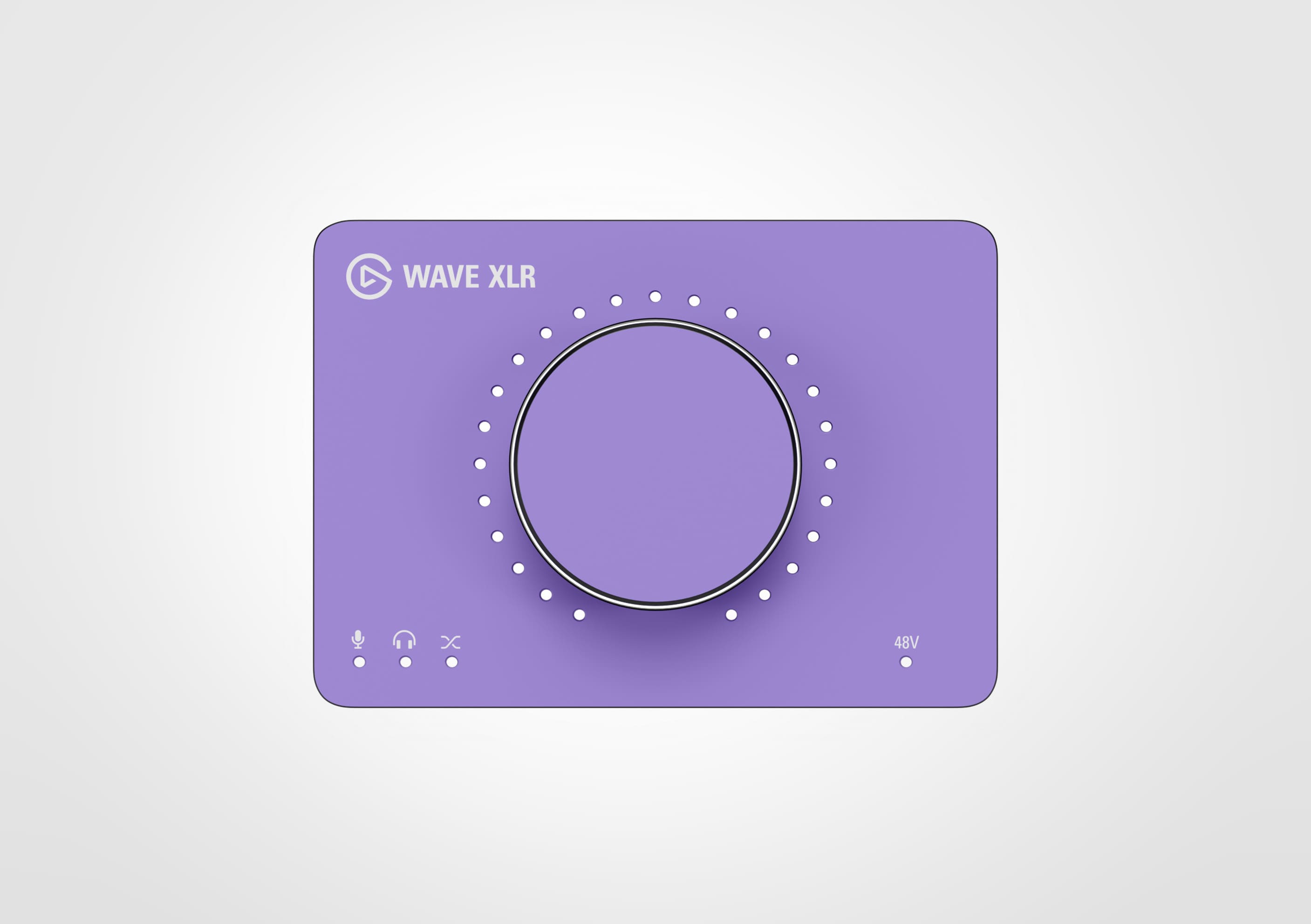 Wave XLR Wild Lavender Faceplate