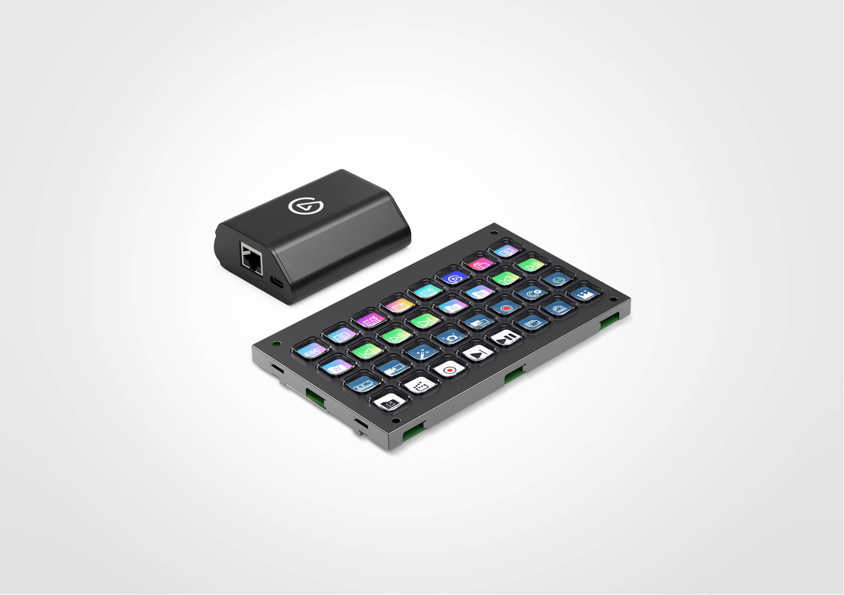 Stream Deck Module (32 Keys) and Network Dock Bundle | Elgato