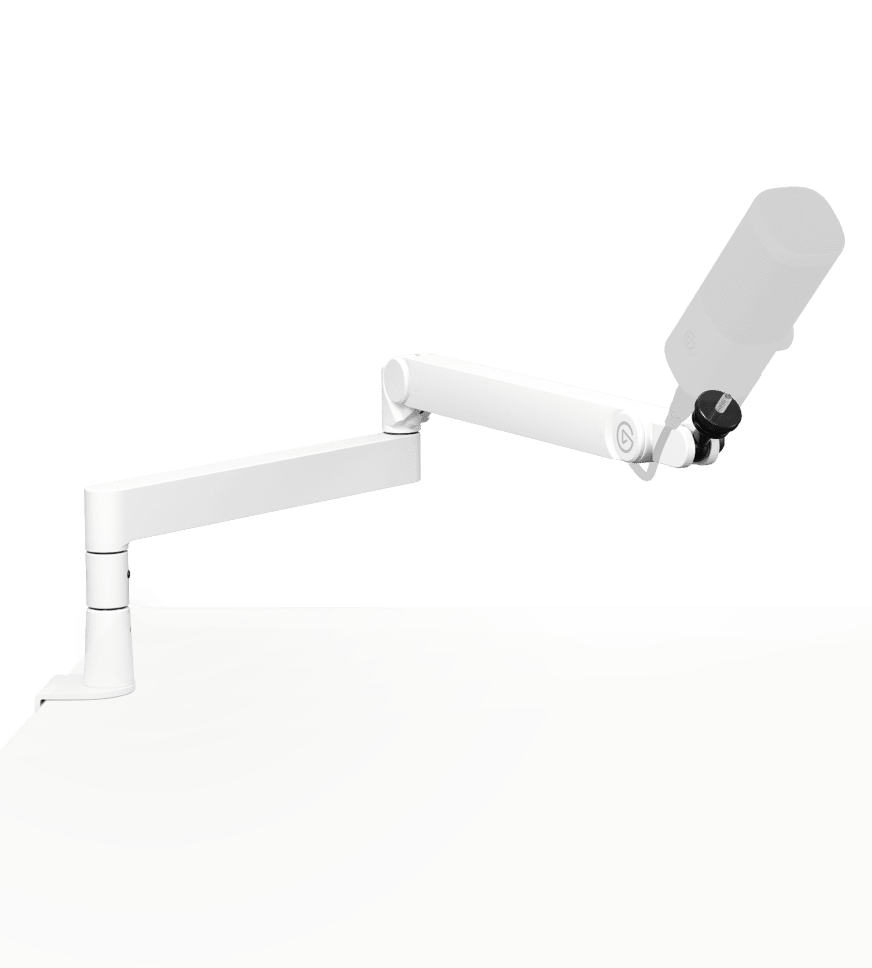 Refurbished Wave Mic Arm Pro - White