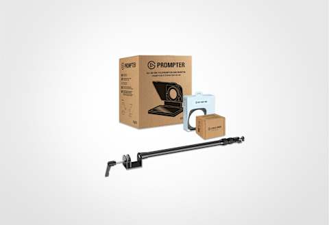 Prompter Mounted Bundle + Key Light Neo (Black)