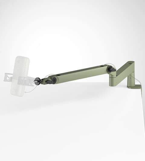Wave Mic Arm LP - Forest Green