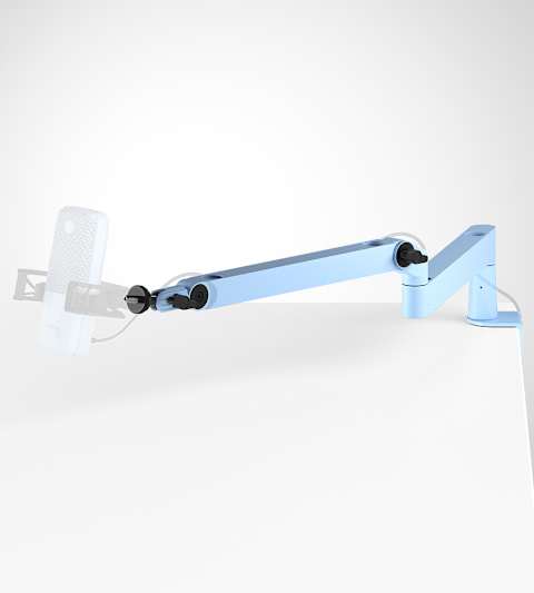 Wave Mic Arm LP - Glacier Ice