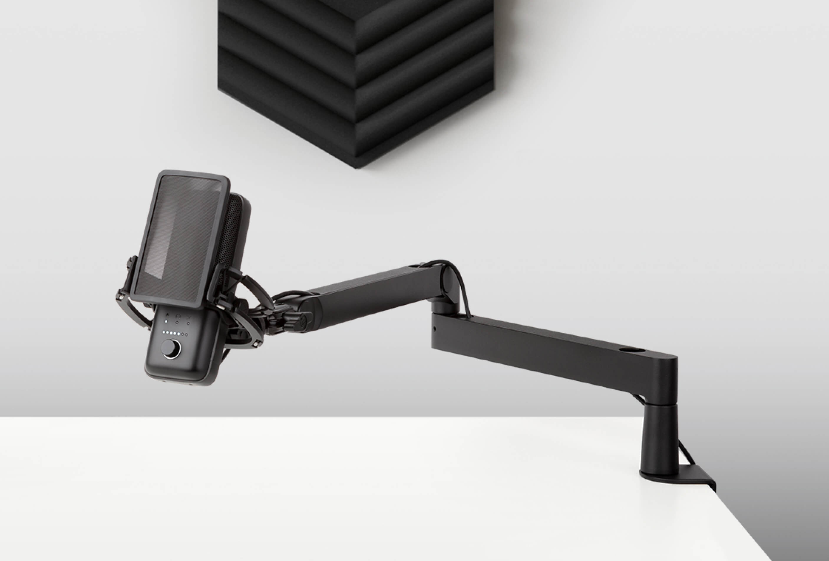 Elgato Wave Mic Arm LP - Premium Low Profile Microphone with Cable  Management Channels, Desk Clamp, Versatile Mounting and Fully Adjustable,  perfect