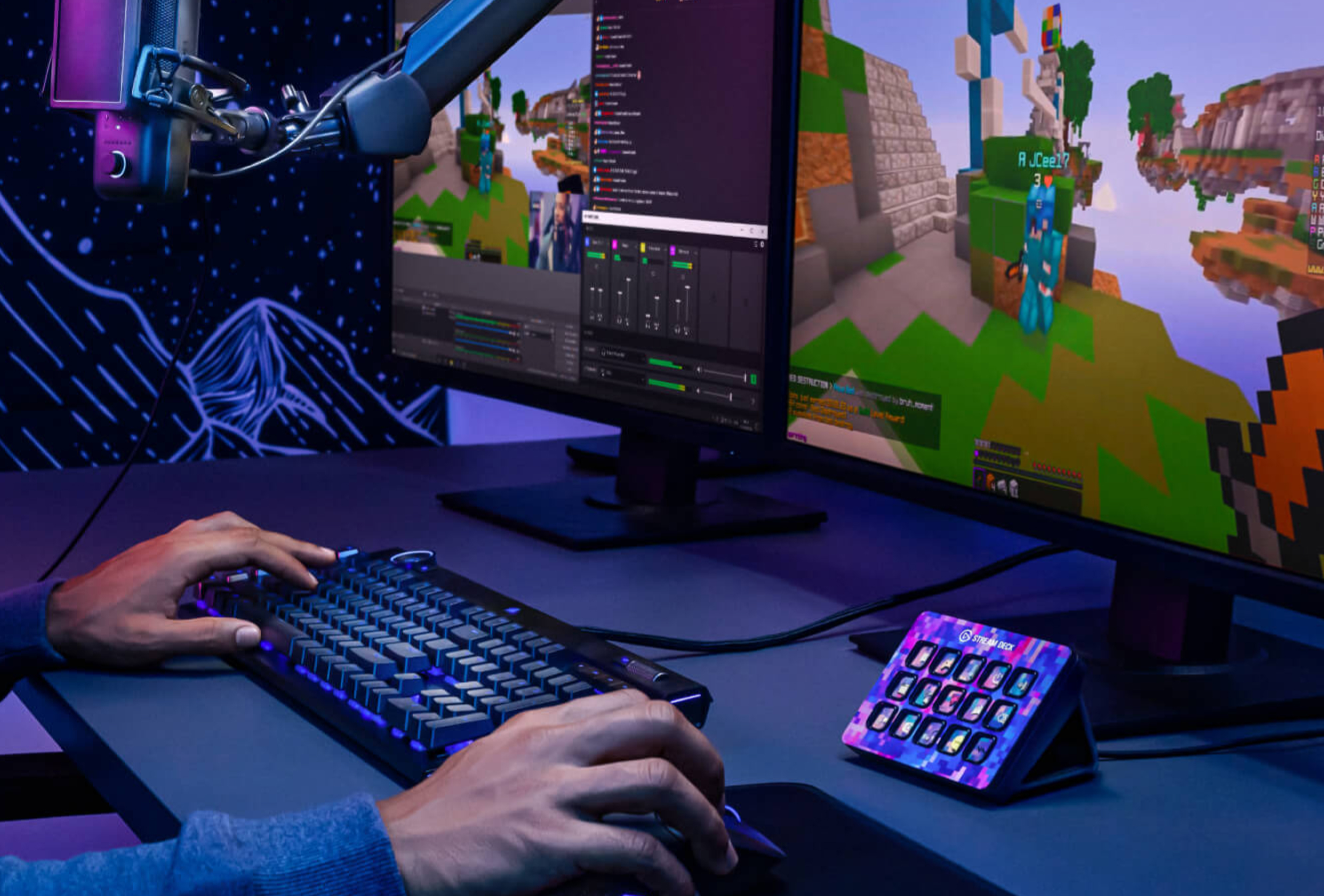 Stream Deck Elgato Manos Libre Con Pedal USB-C - ELGATO COMPONENTES GAMER -  Megatone