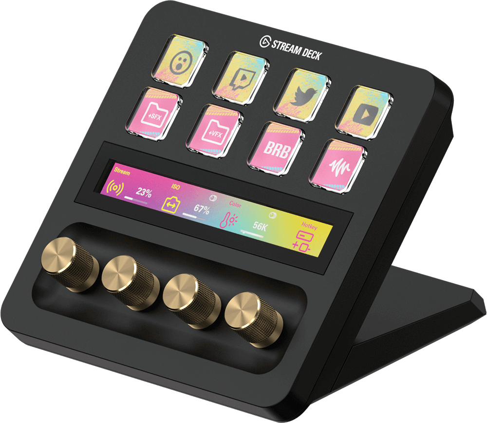 Elgato's New Stream Deck Is Here and Fitted With Cool Knobs and Buttons