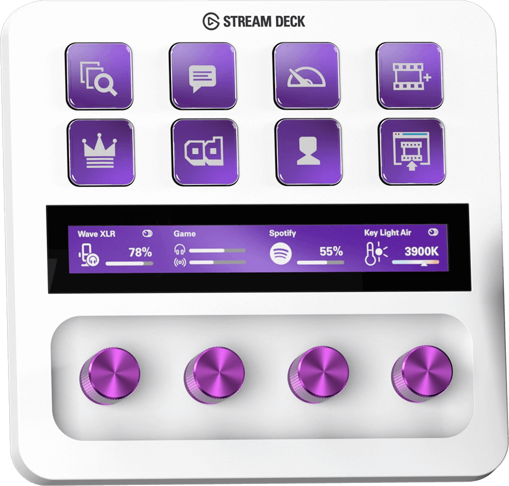Elgato Stream Deck + White Edition – Ghostly Engines