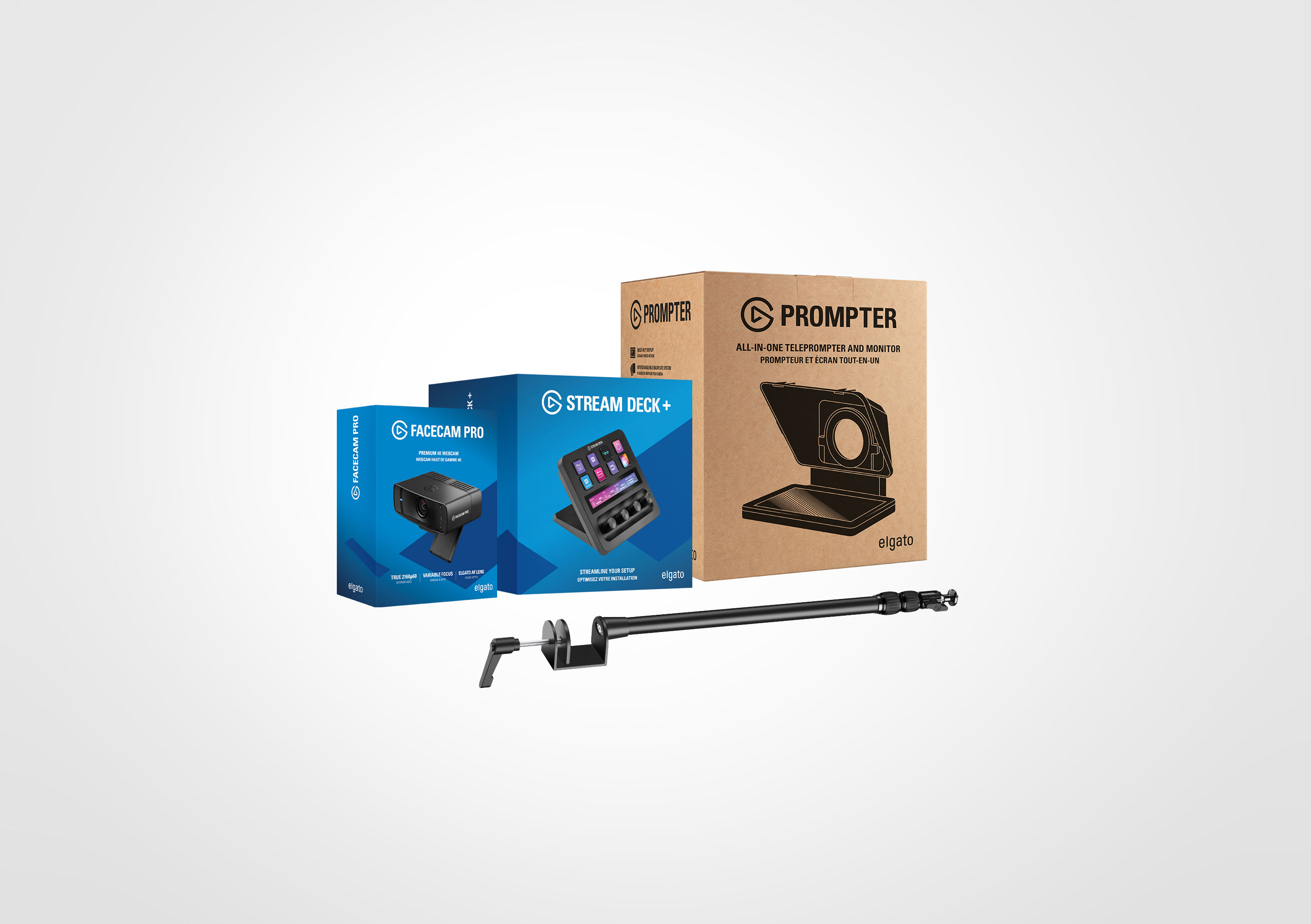 Prompter Mounted 4K60 Bundle Plus | Elgato
