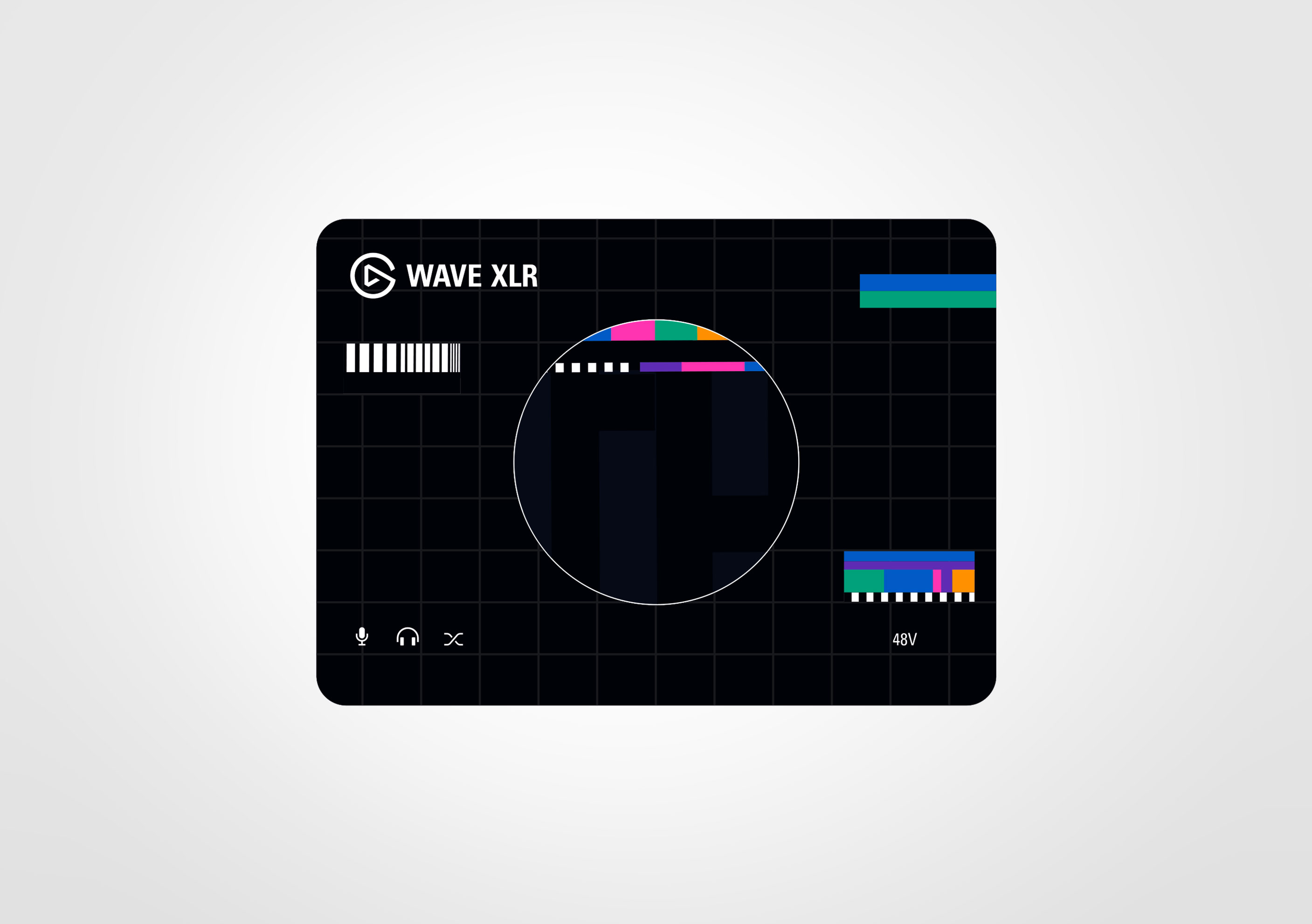 Wave XLR No Signal Faceplate