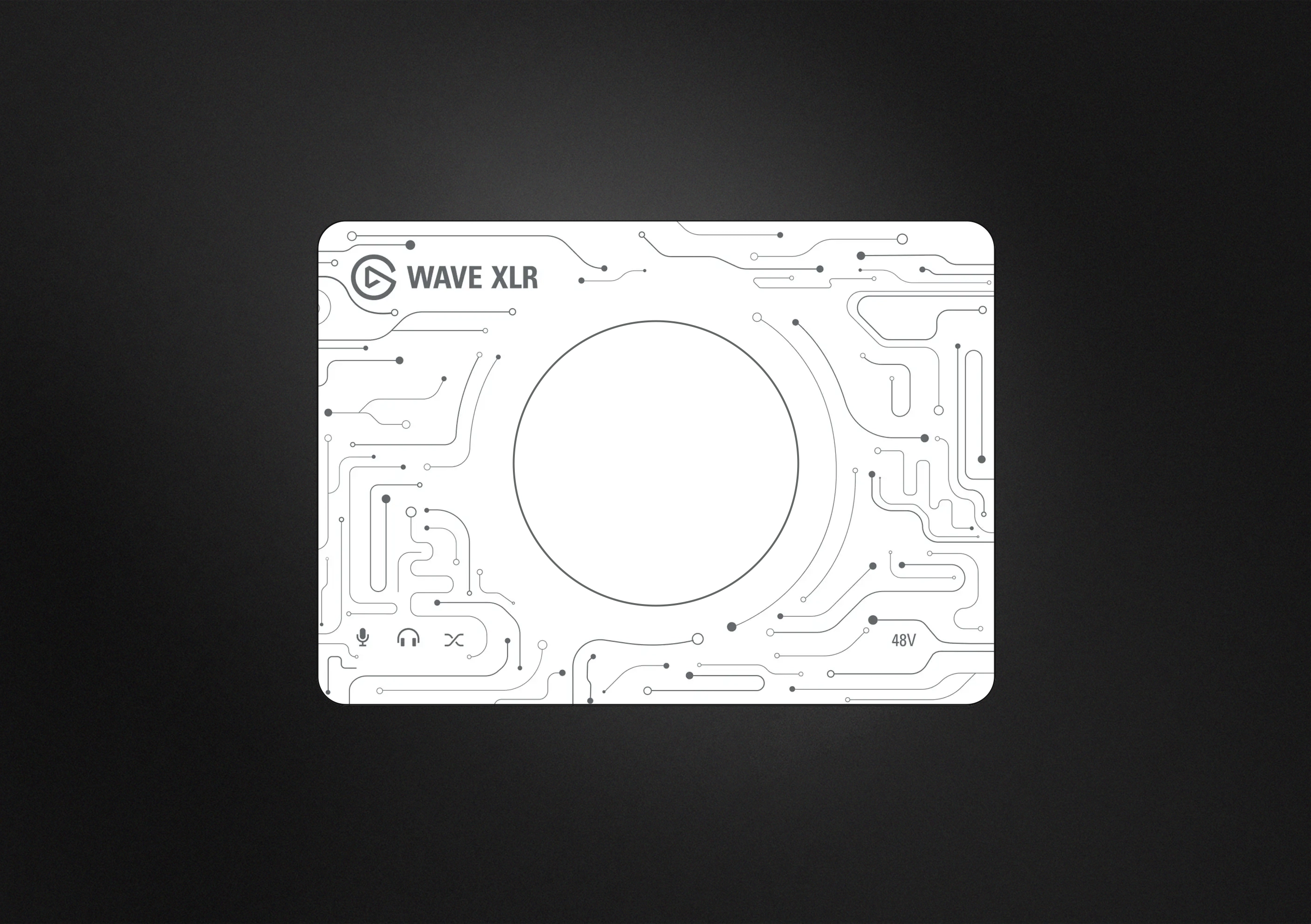 Wave XLR Circuit Board 2.0 Light Faceplate