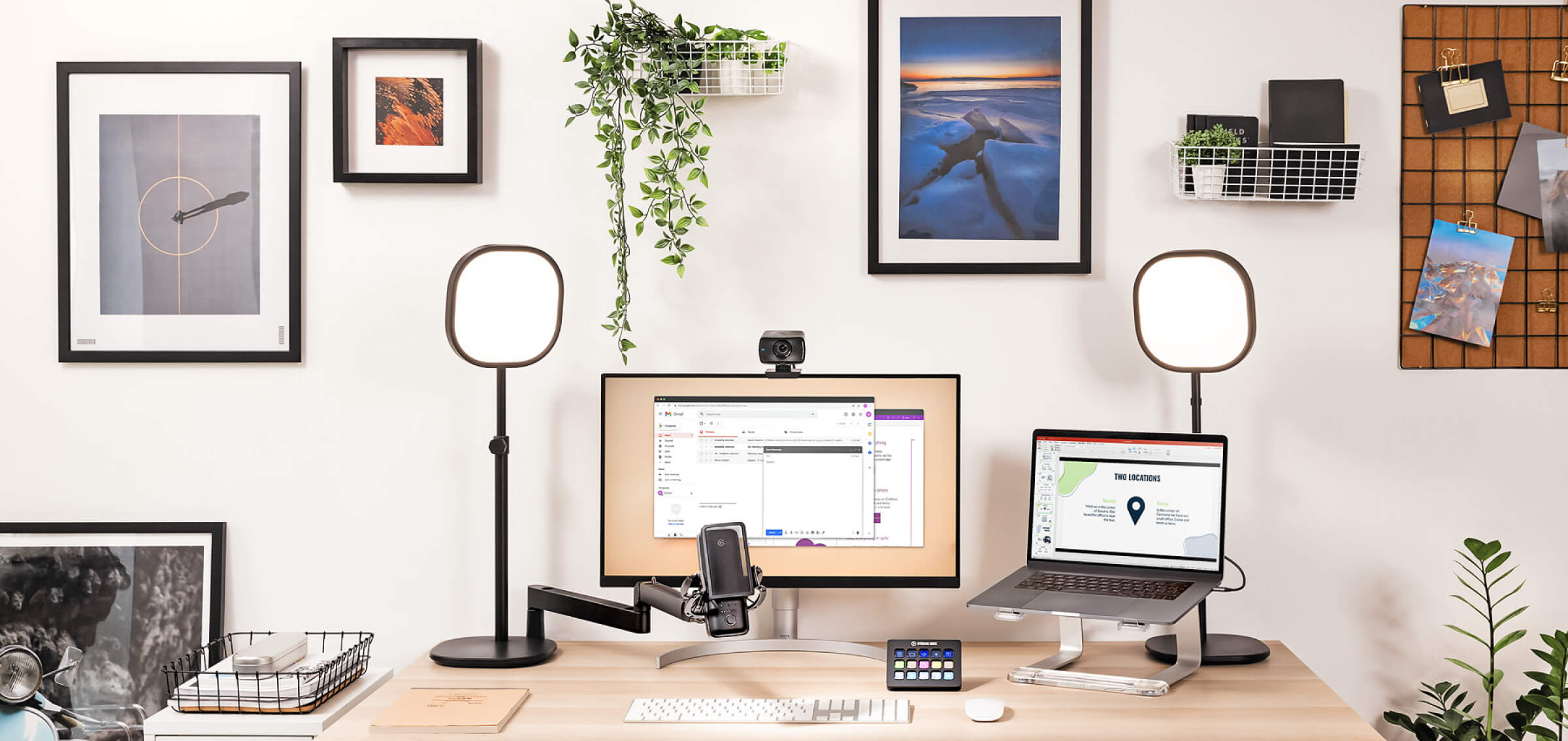 Home office setup with elgato eco-system