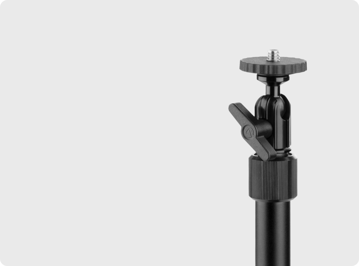 Mini Mount 360° rotatable ball head