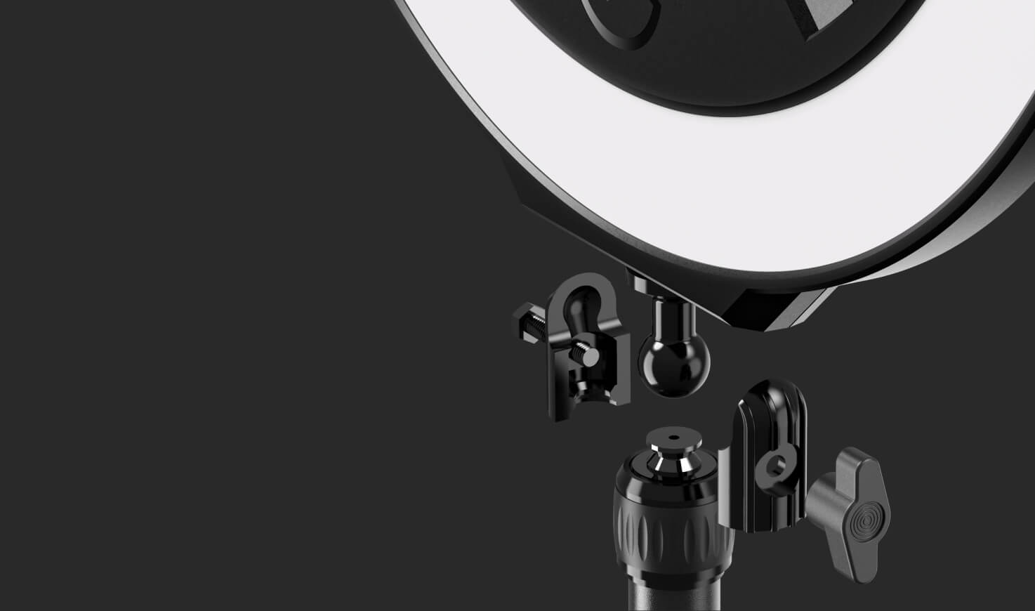 Ring Light ball head