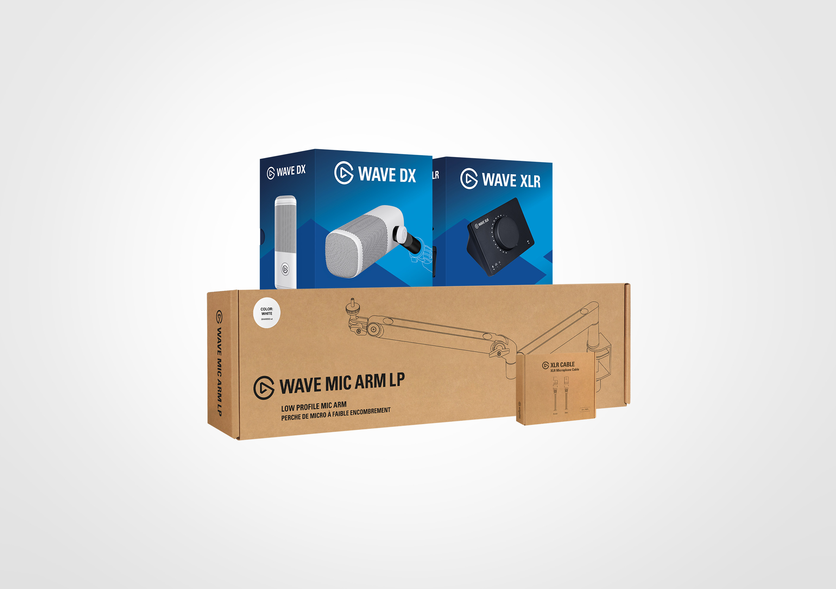 Elevate Your Full XLR Setup - White | Elgato Elevate Your Full XLR Setup - White | Elgato