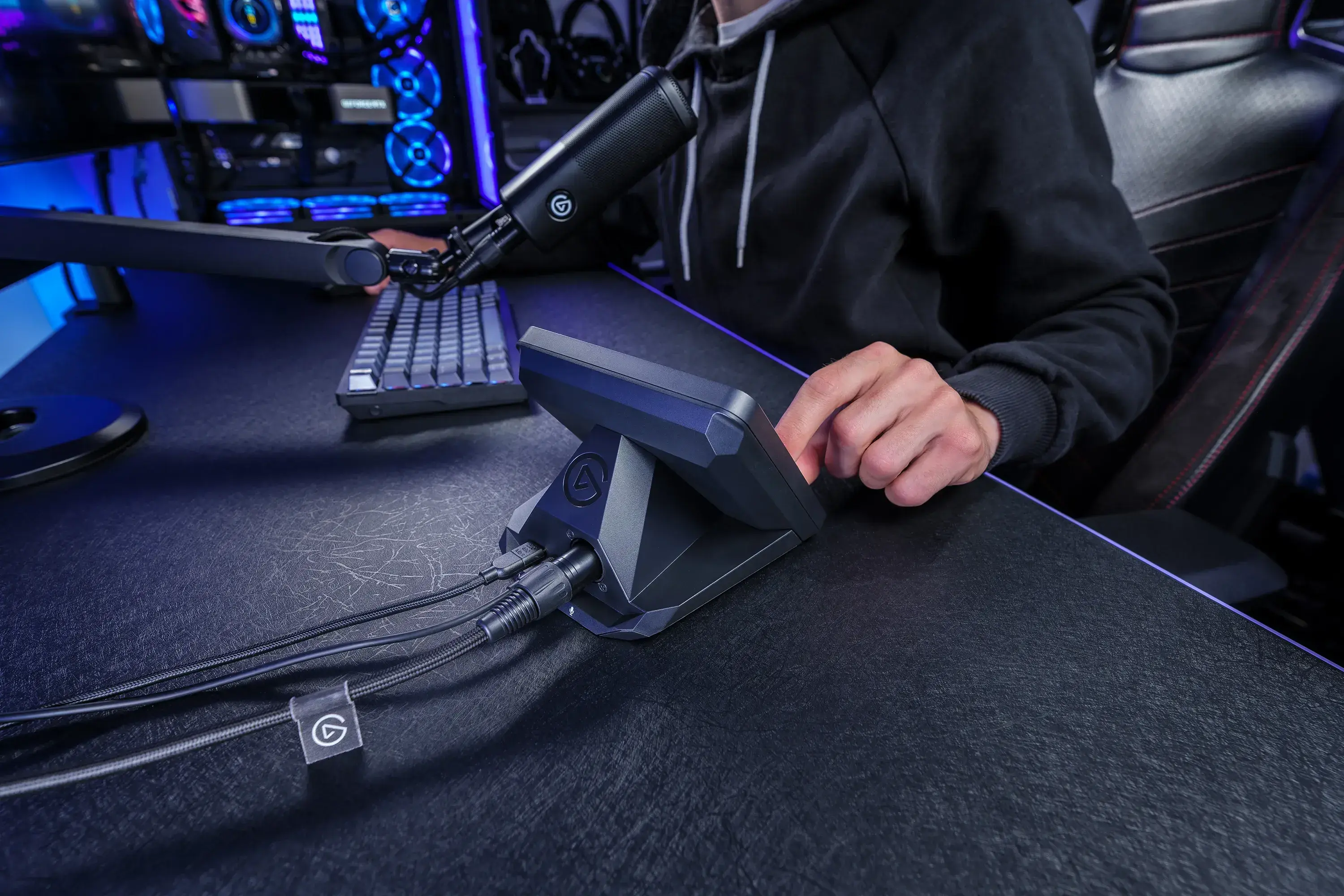 Elgato Stream Deck + XLR Customizable Desktop Interface with