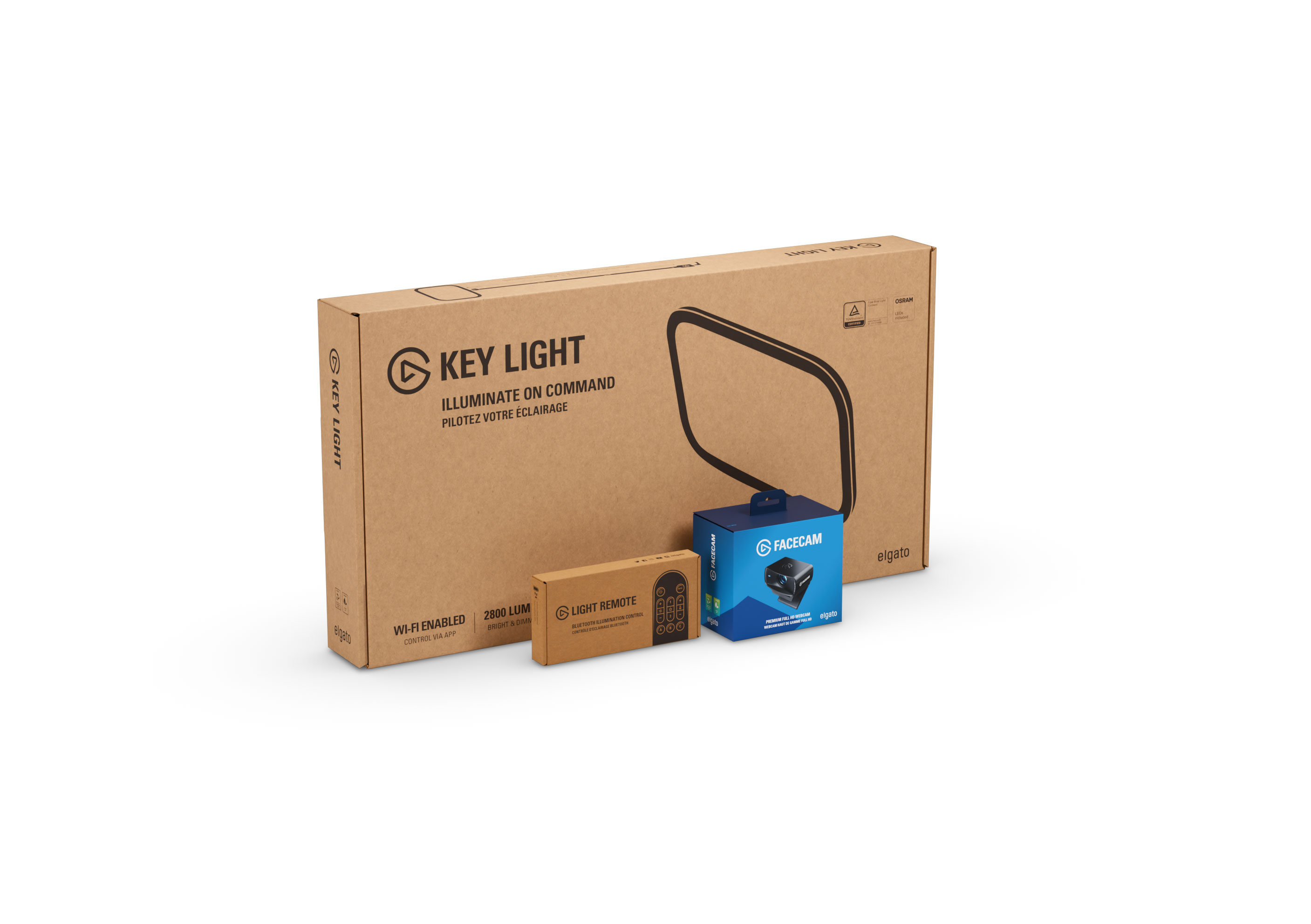 Key Light Solo Bundle - HD Remote | Elgato