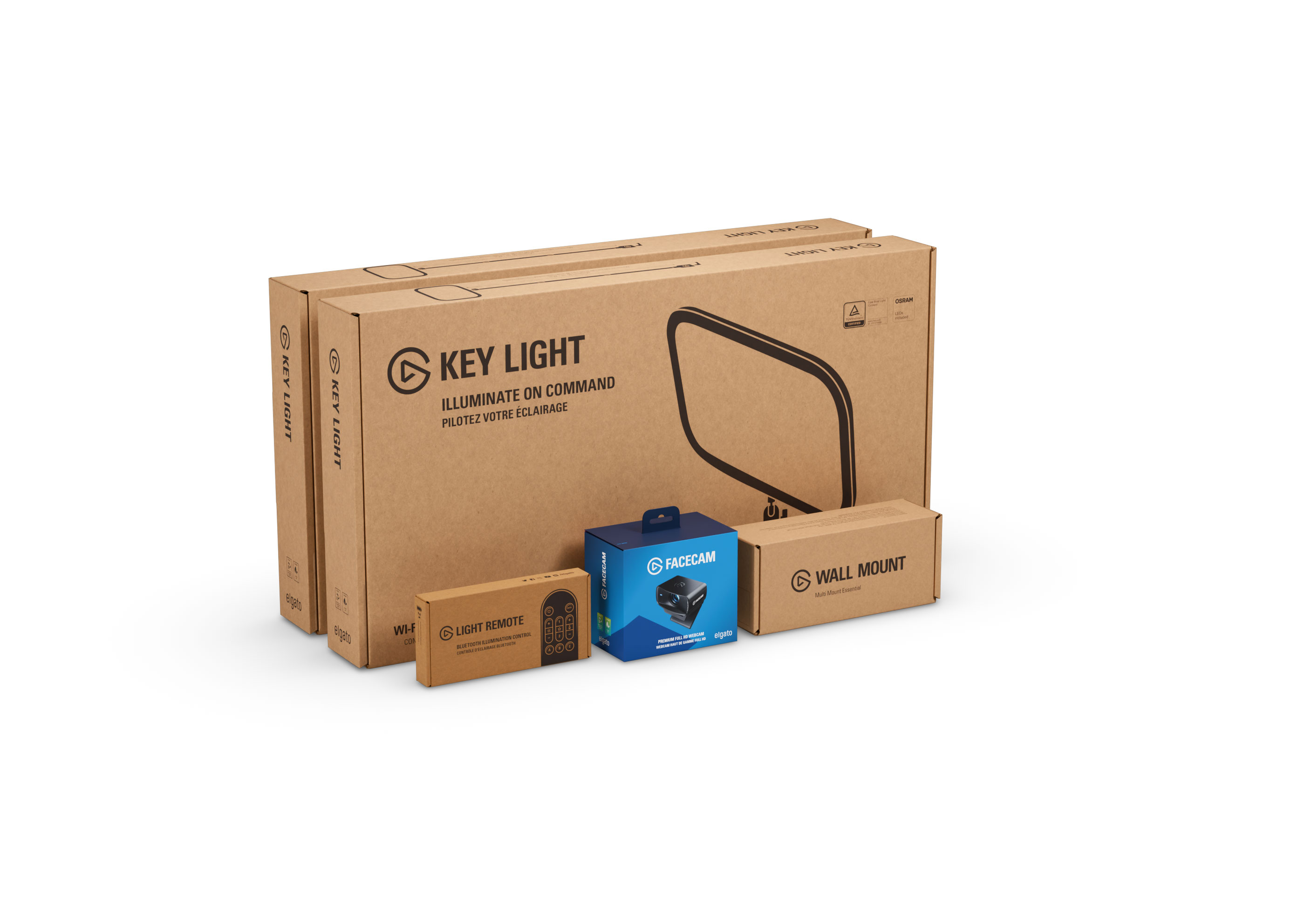 Key Light Duo Bundle - Wall HD Remote