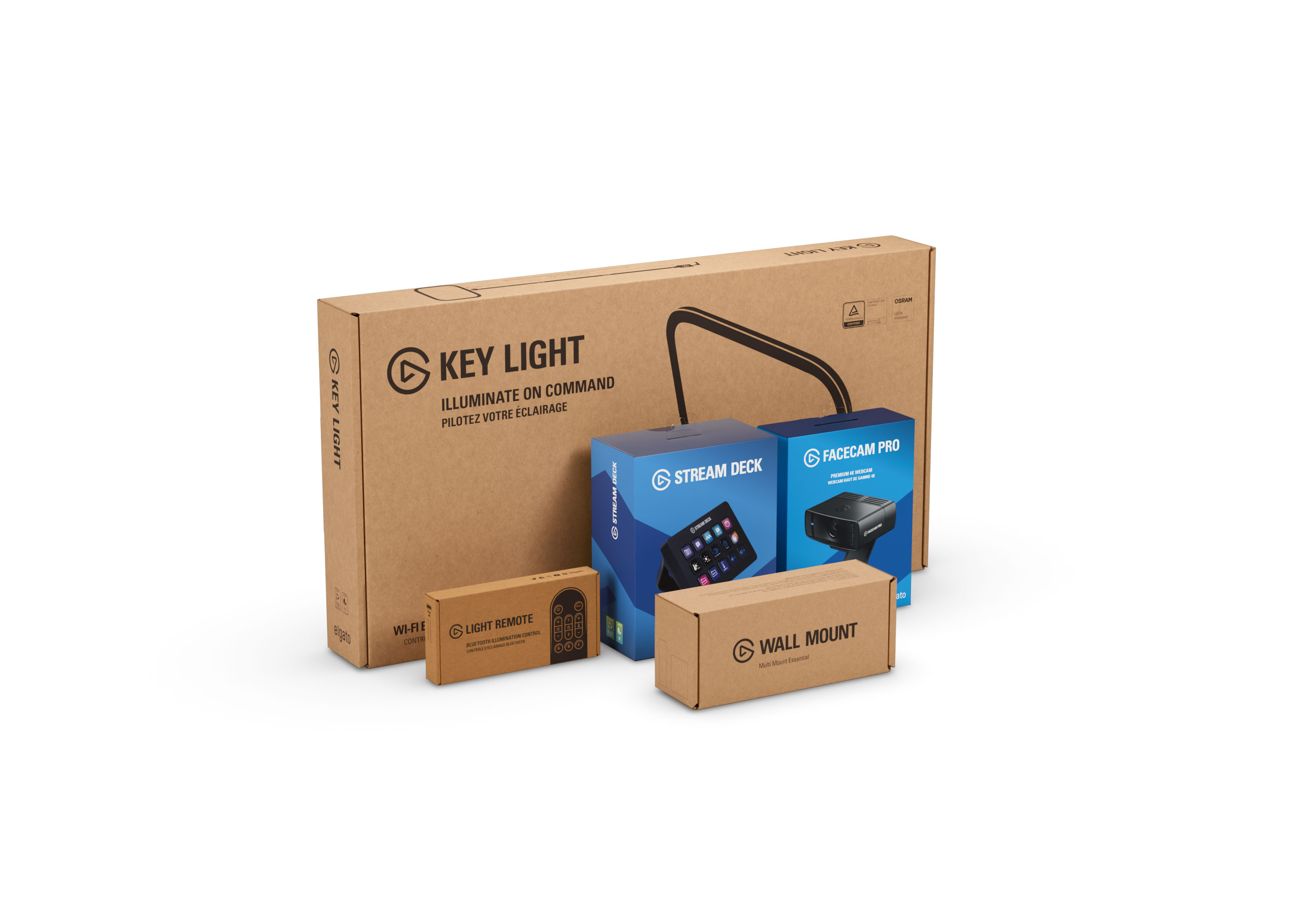 Key Light Solo Bundle - Wall Pro Remote Control