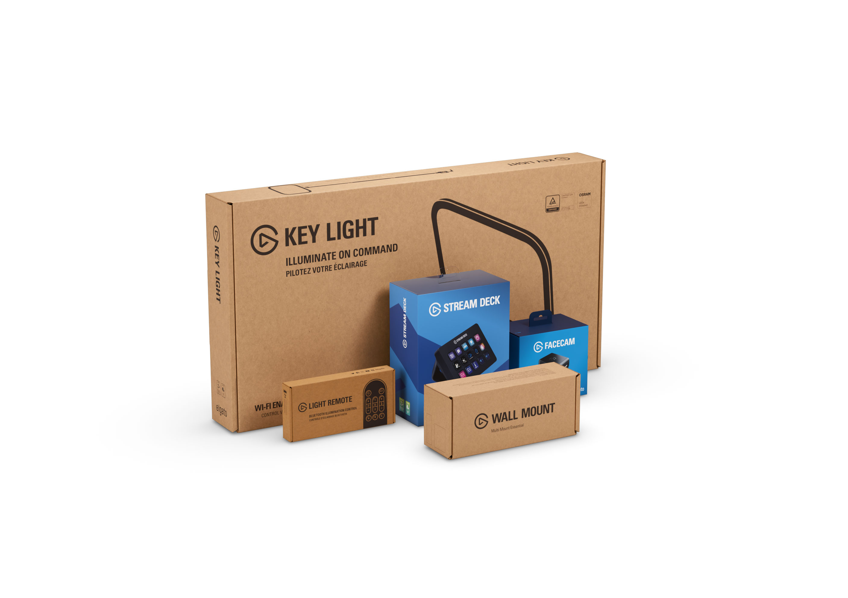 Key Light Solo Bundle - Wall HD Remote Control