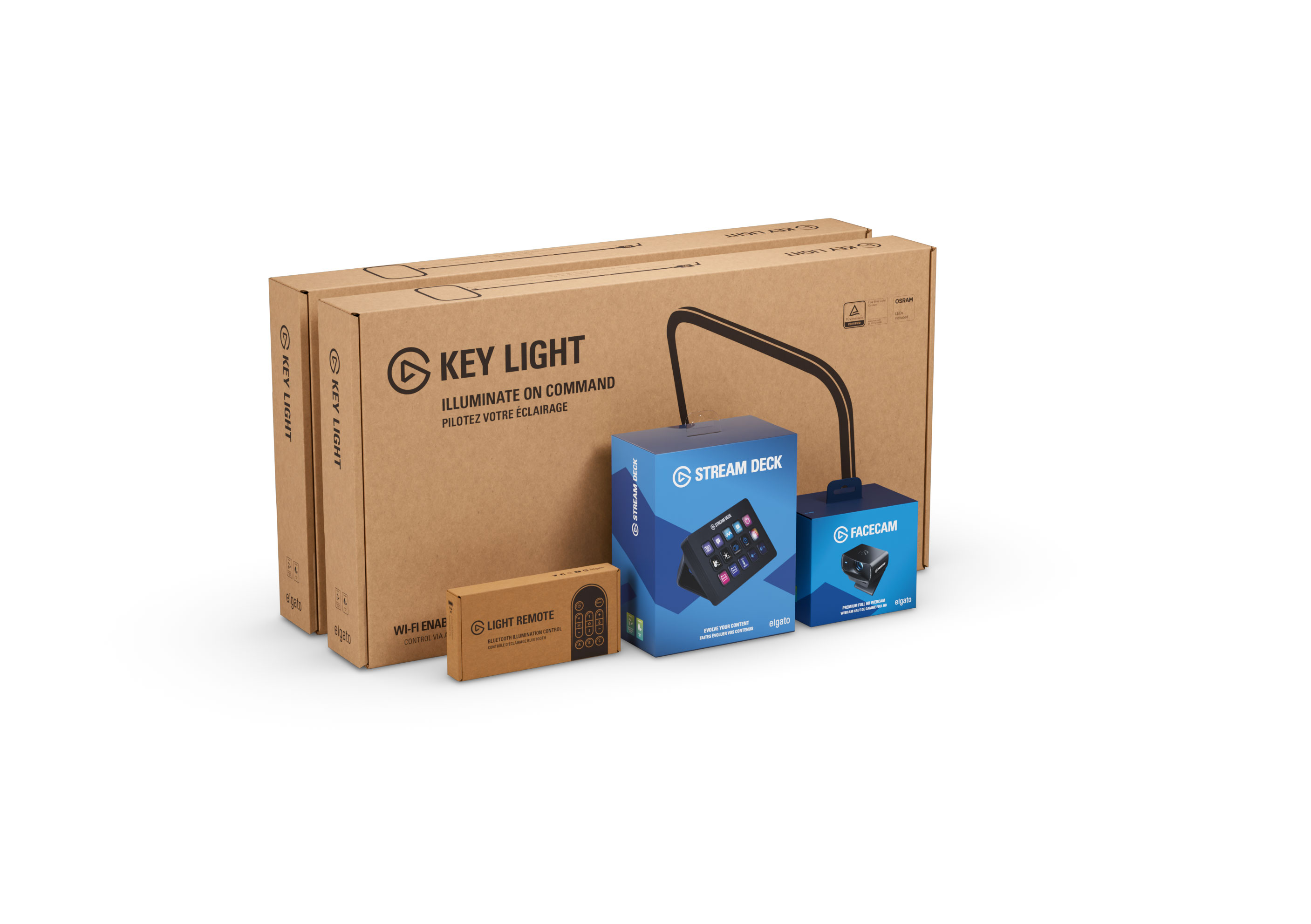 Key Light Duo Bundle - HD Remote Control