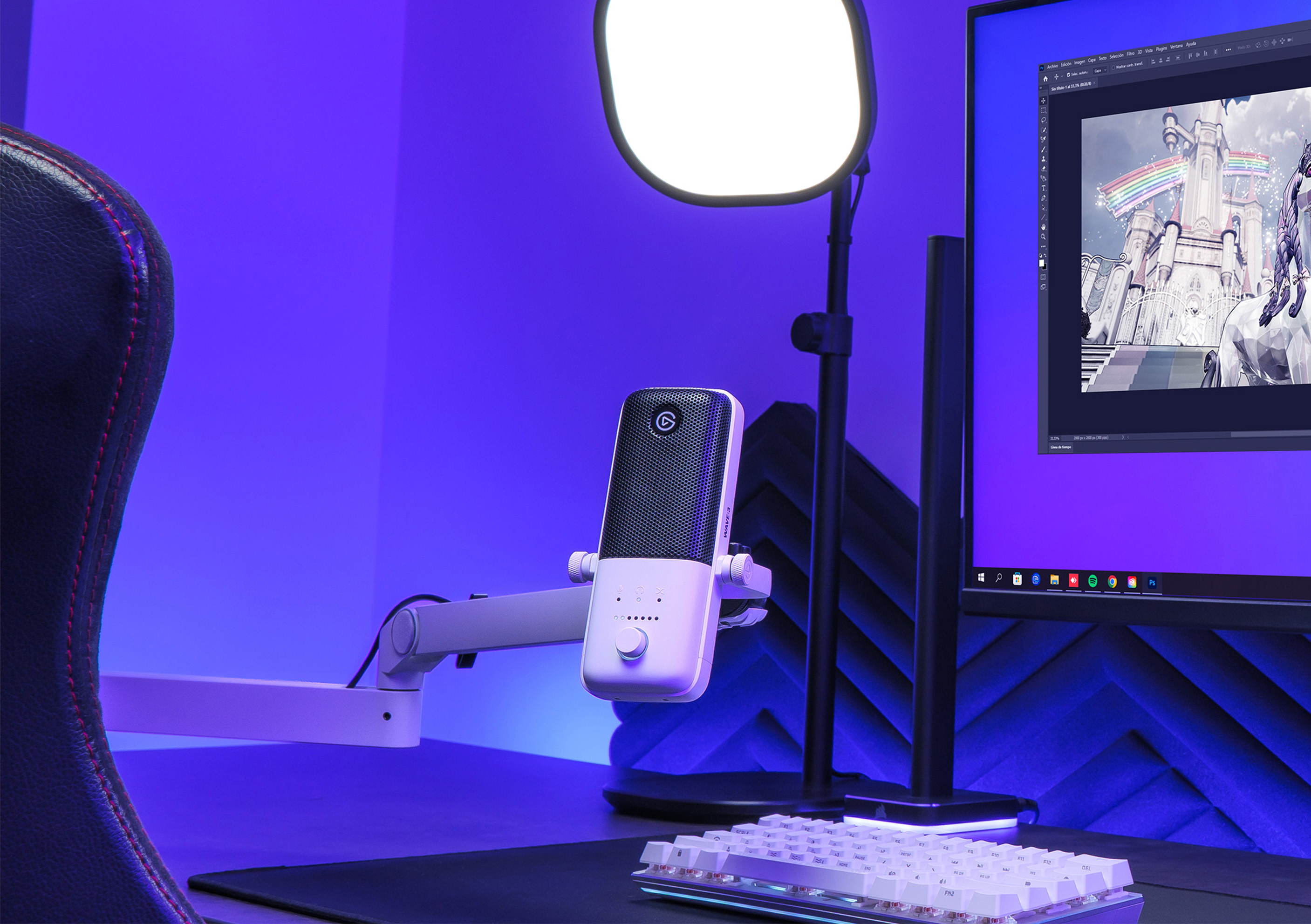 Wave Mic Arm LP - White | Elgato