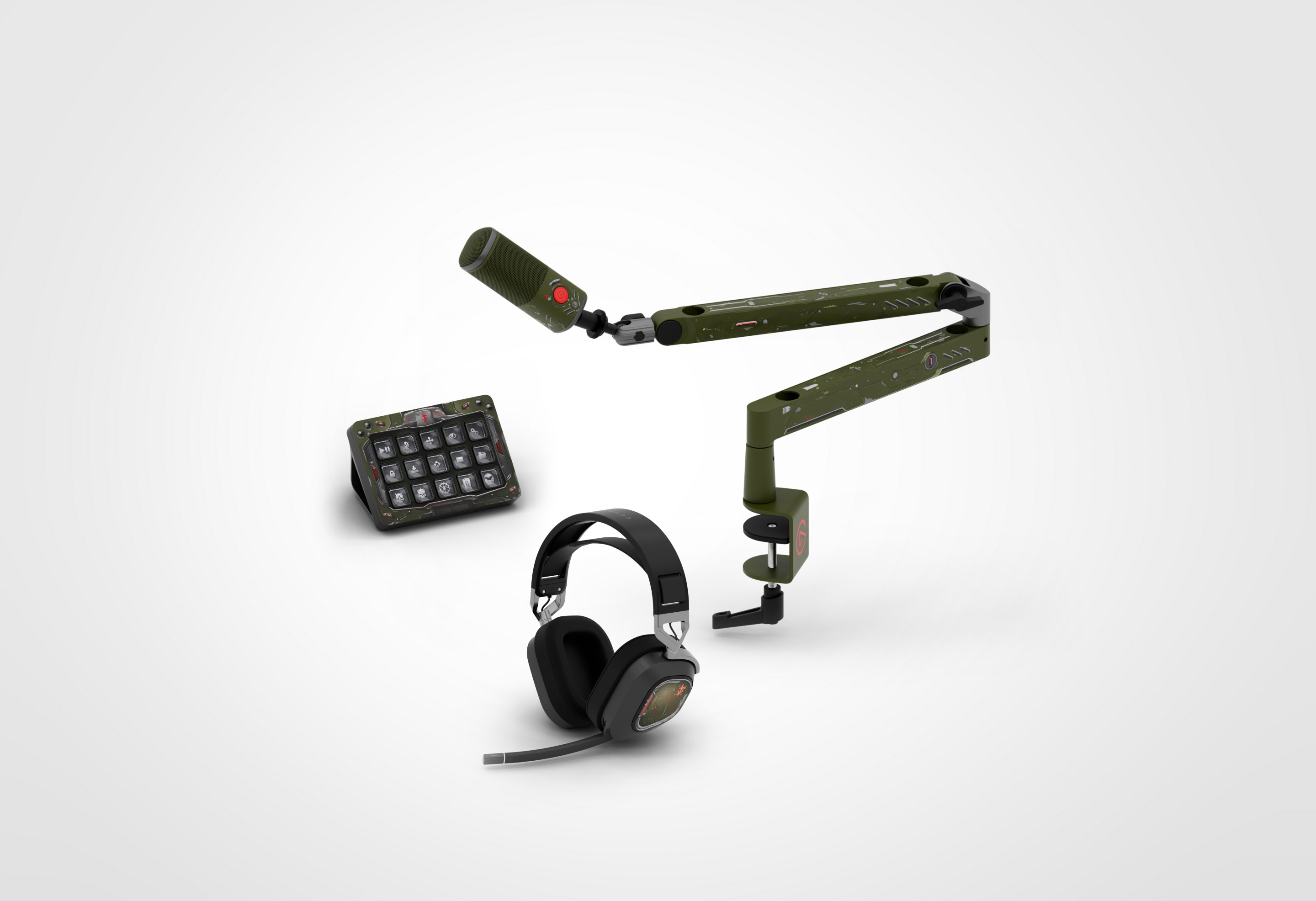 Doom Elite Bundle - Control, Mic, Mount and Headset