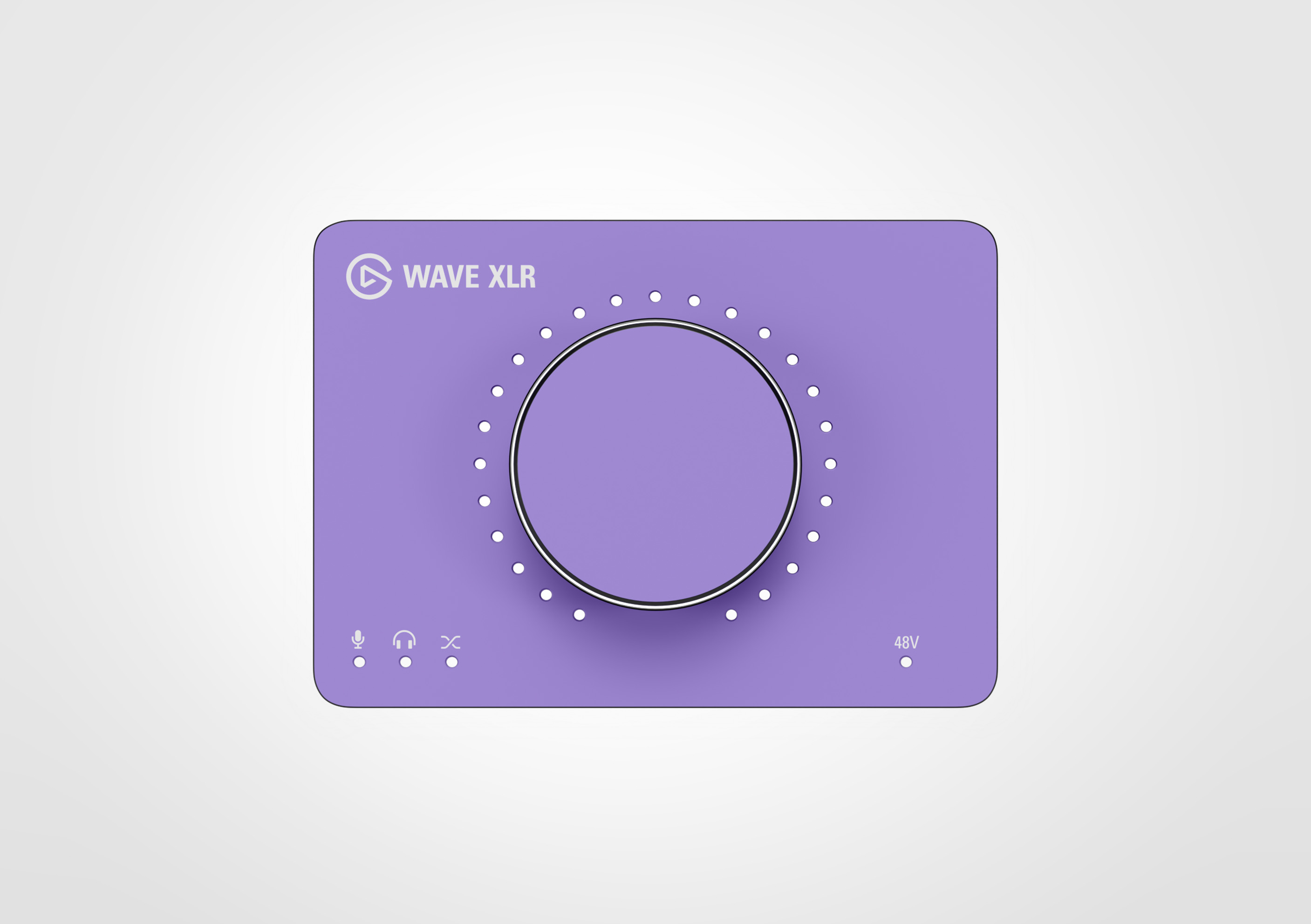 Wave XLR Wild Lavender Faceplate