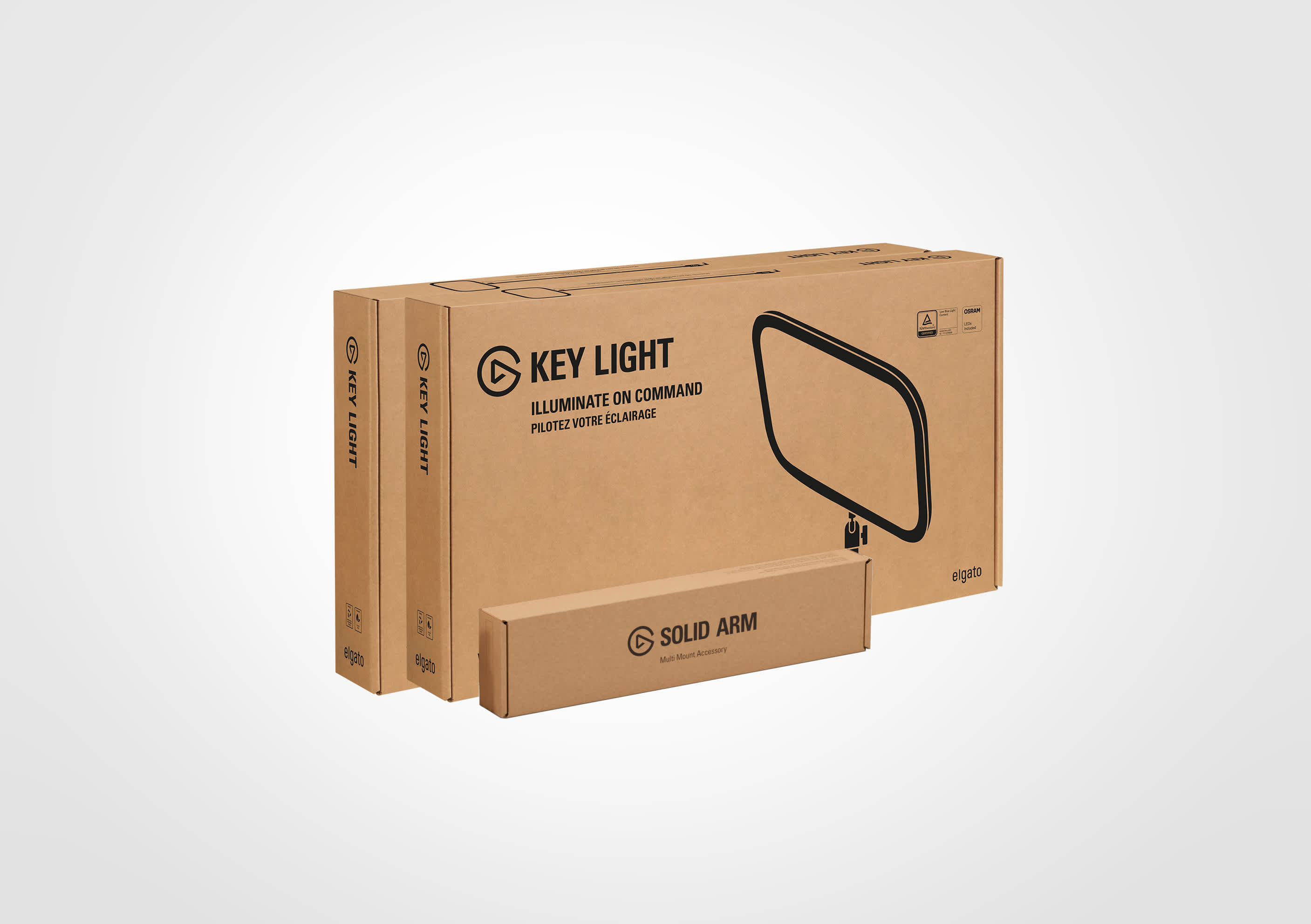 Kickstarter Key Light Key Light Duo Bundle - Solid | Elgato