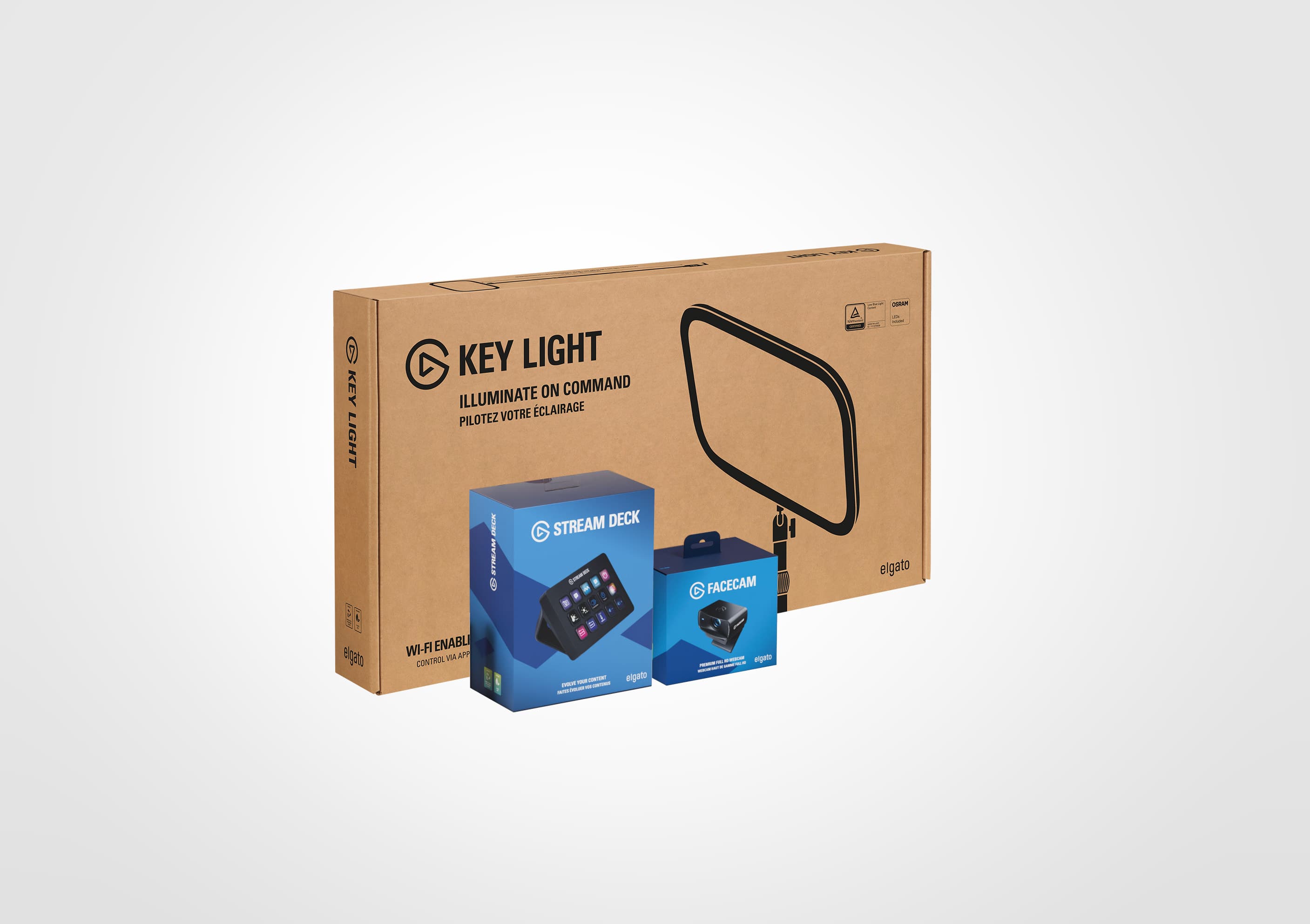 Key Light Solo Bundle - HD Control | Elgato