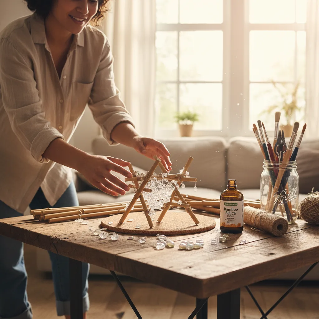bamboo silica in crafts