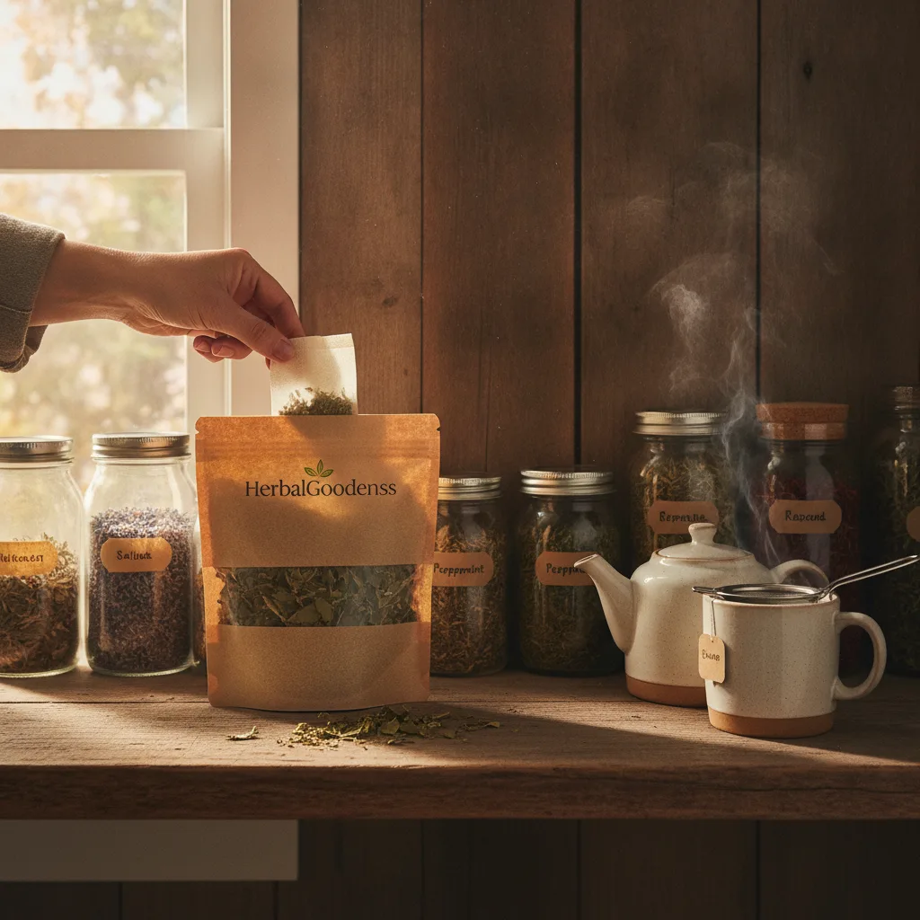 types of tea sachets