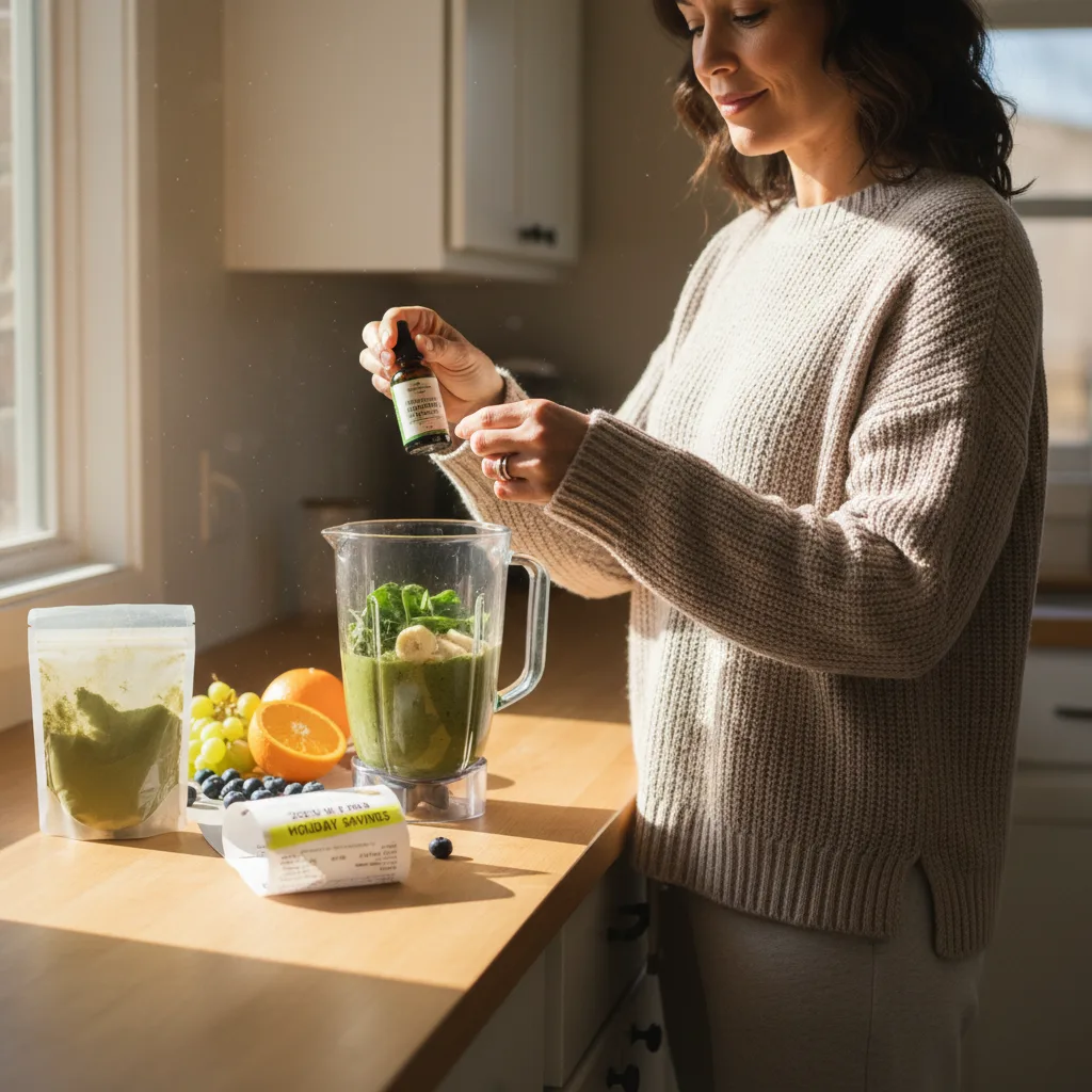 Holiday shopping moringa