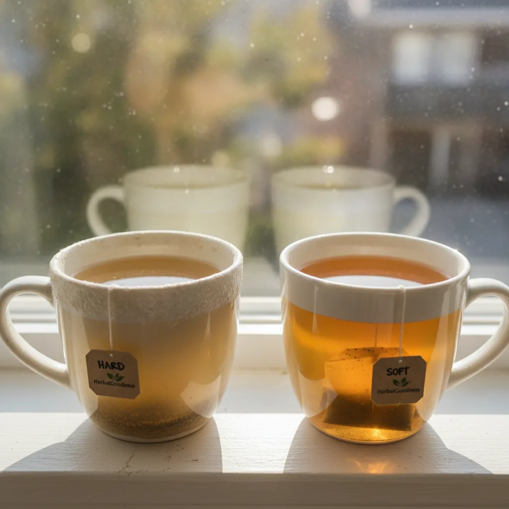 mullein tea brewing