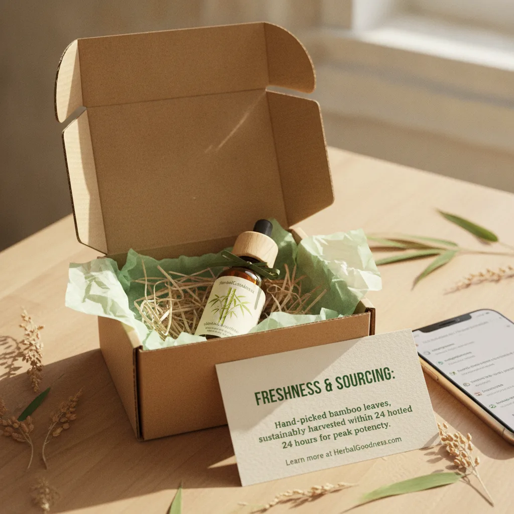 bamboo leaf tincture subscription