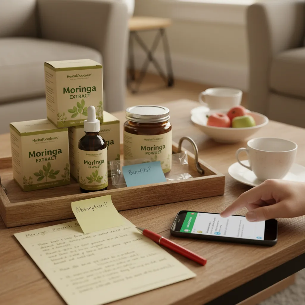 moringa sustainability packaging