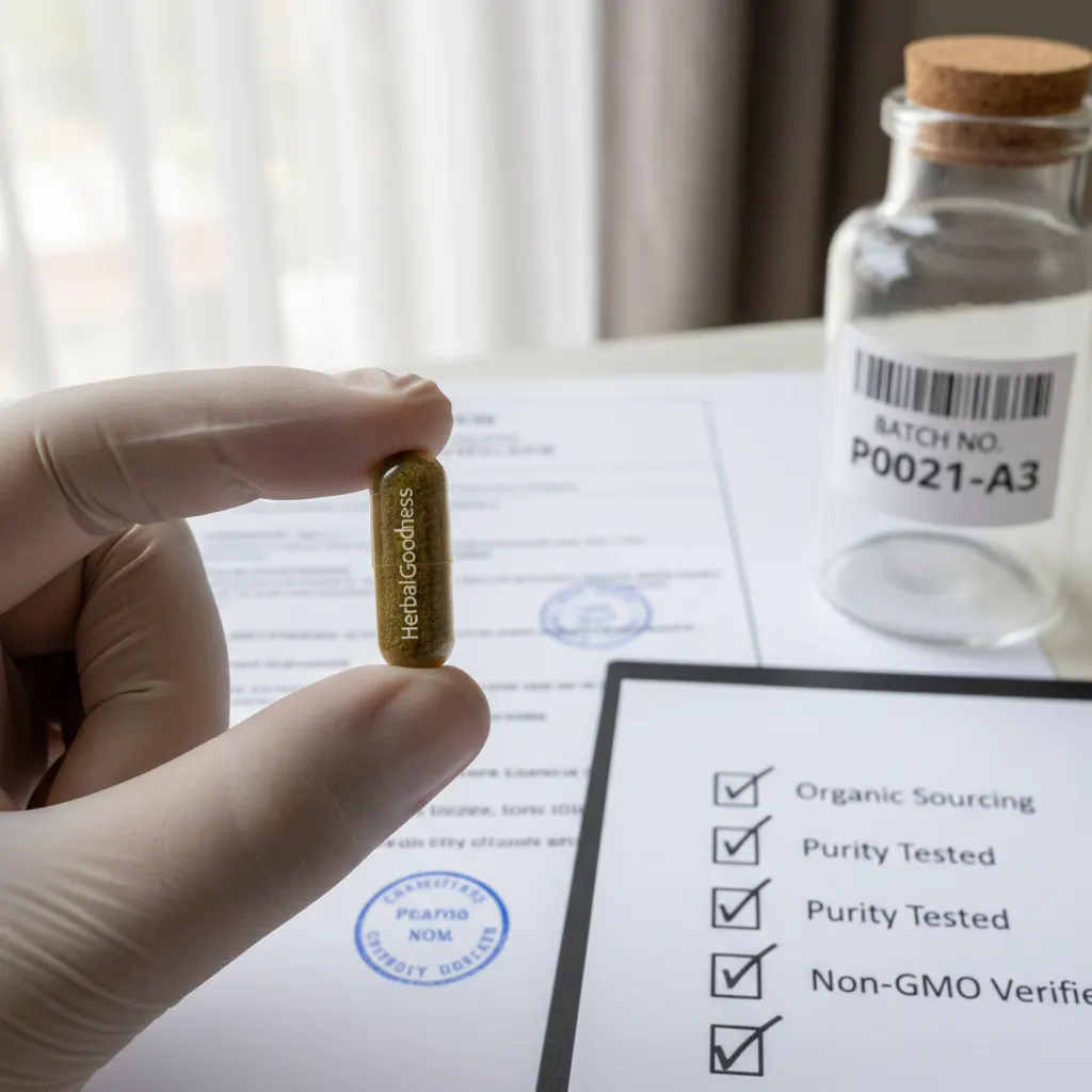 transparent supplement capsules