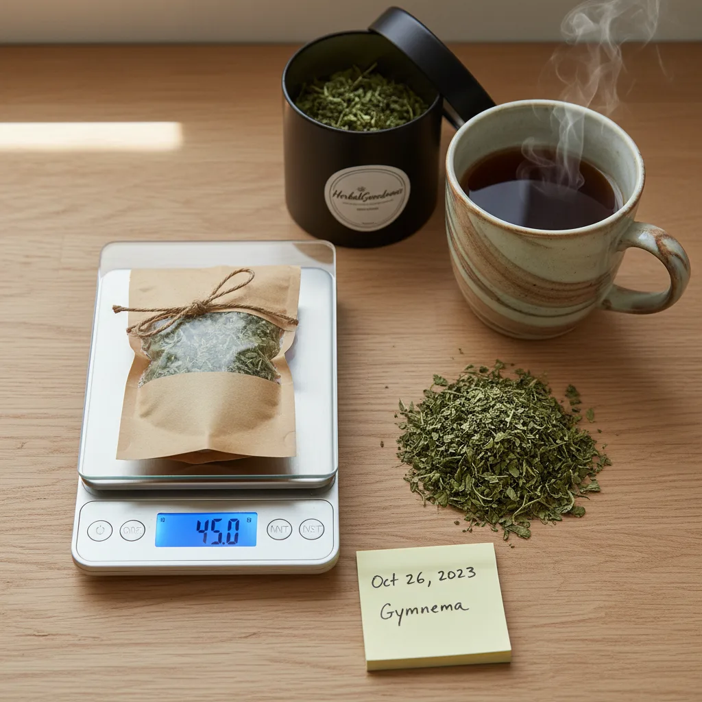 herbal tea leaf freshness