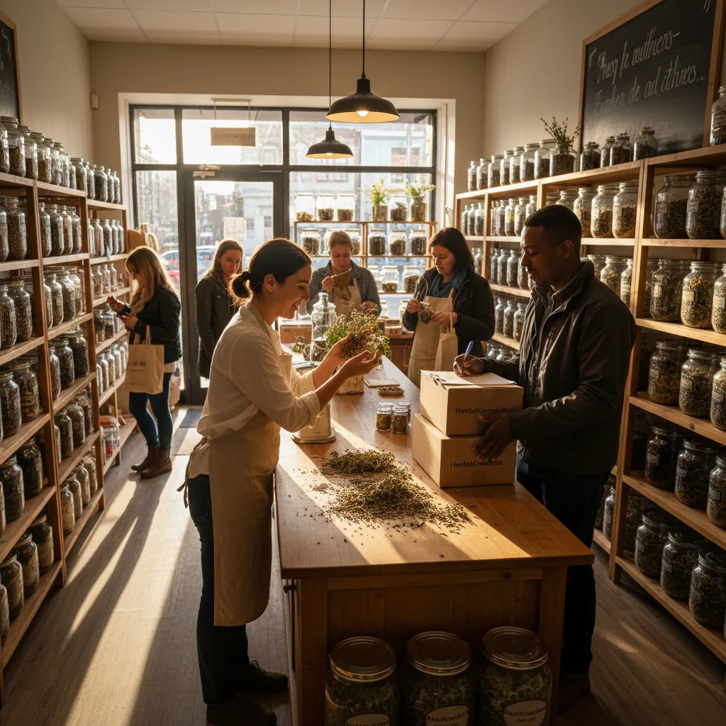 bulk tea storage