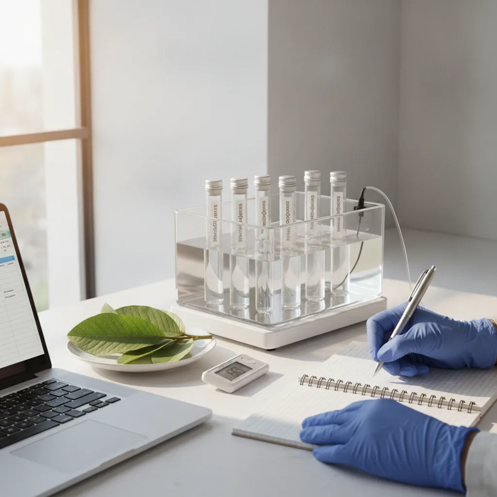 sensory evaluation of herbal tea extracts